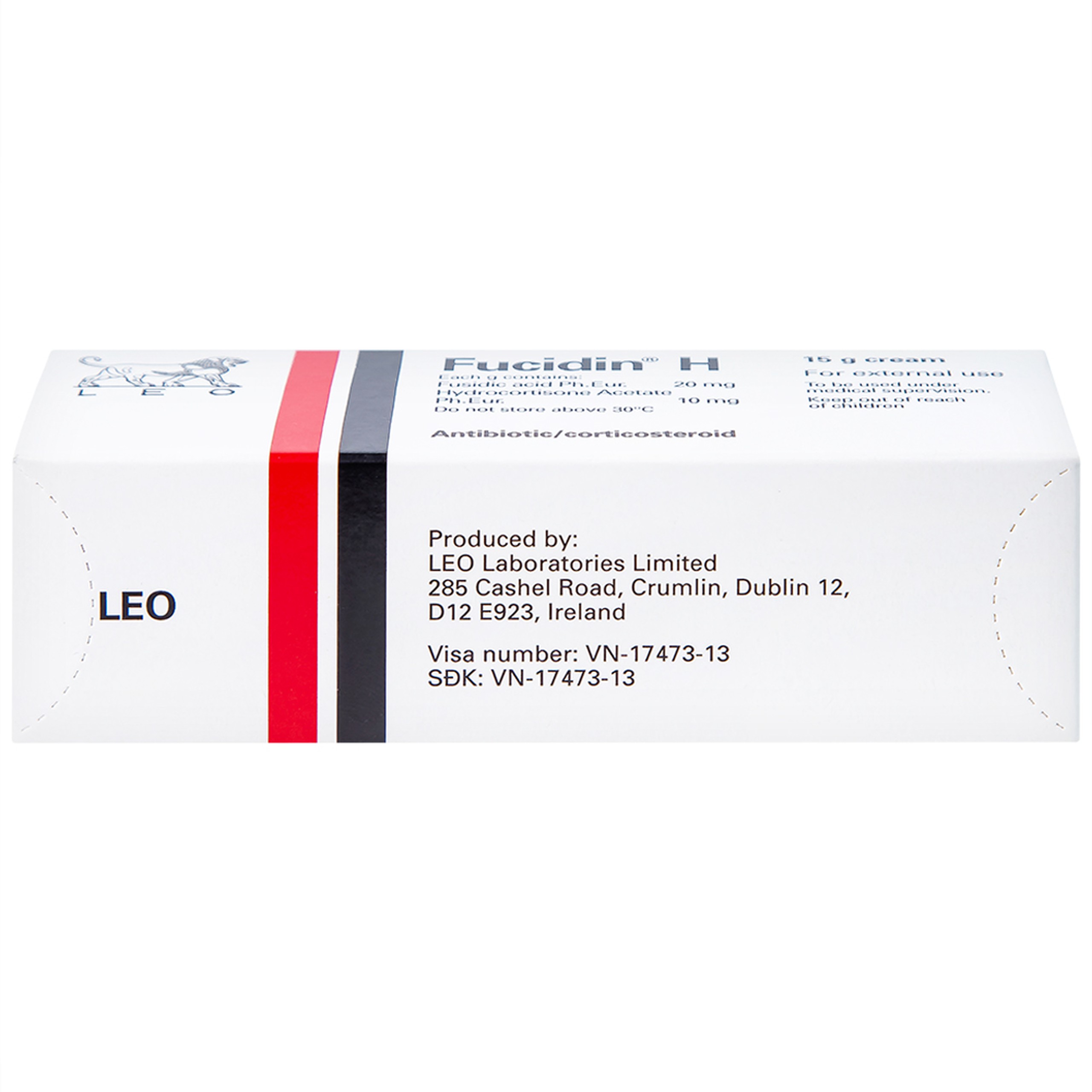 Kem Fucidin H LEO điều trị viêm da (15g)
