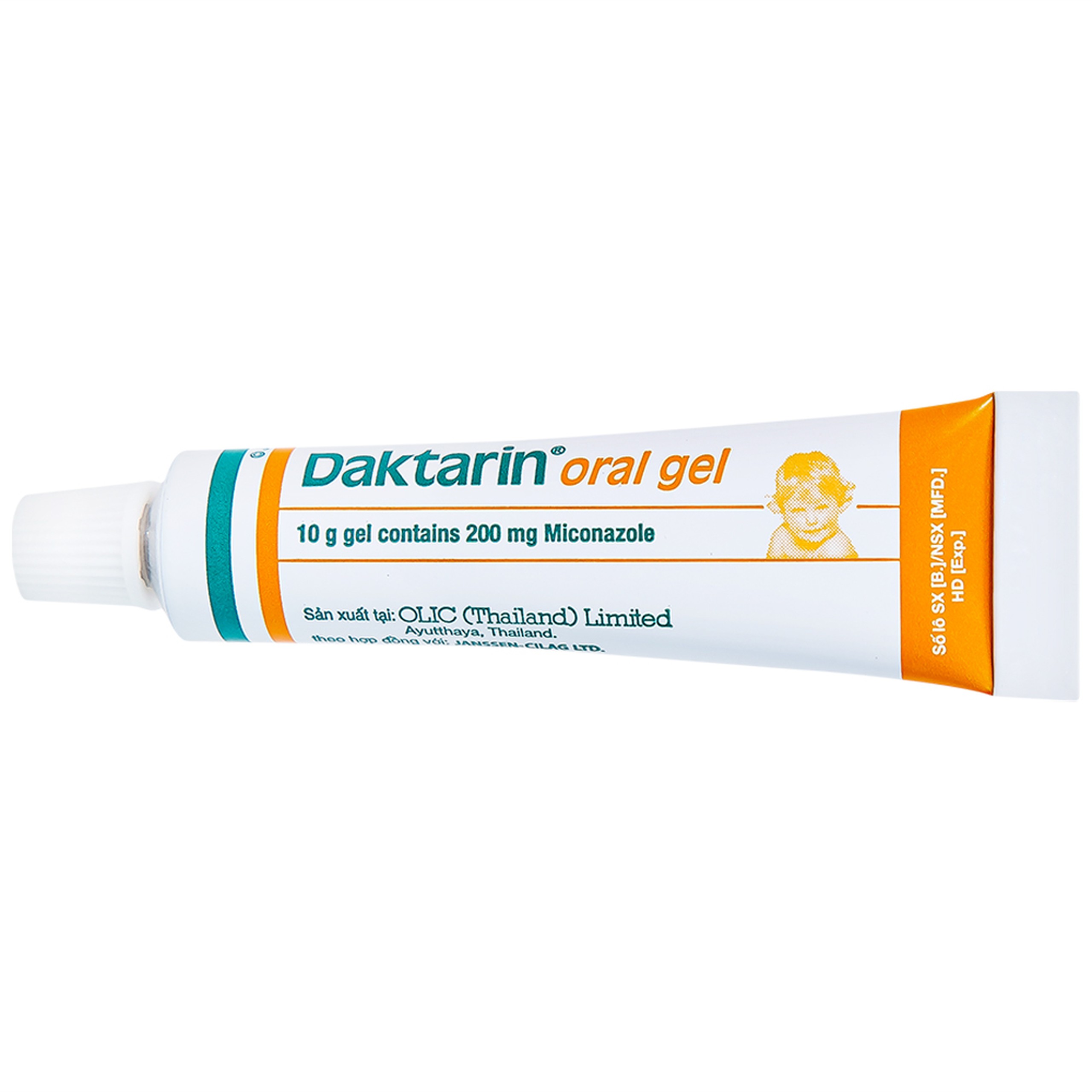 Gel Daktarin Oral Janssen điều trị nhiễm nấm candida (10g)