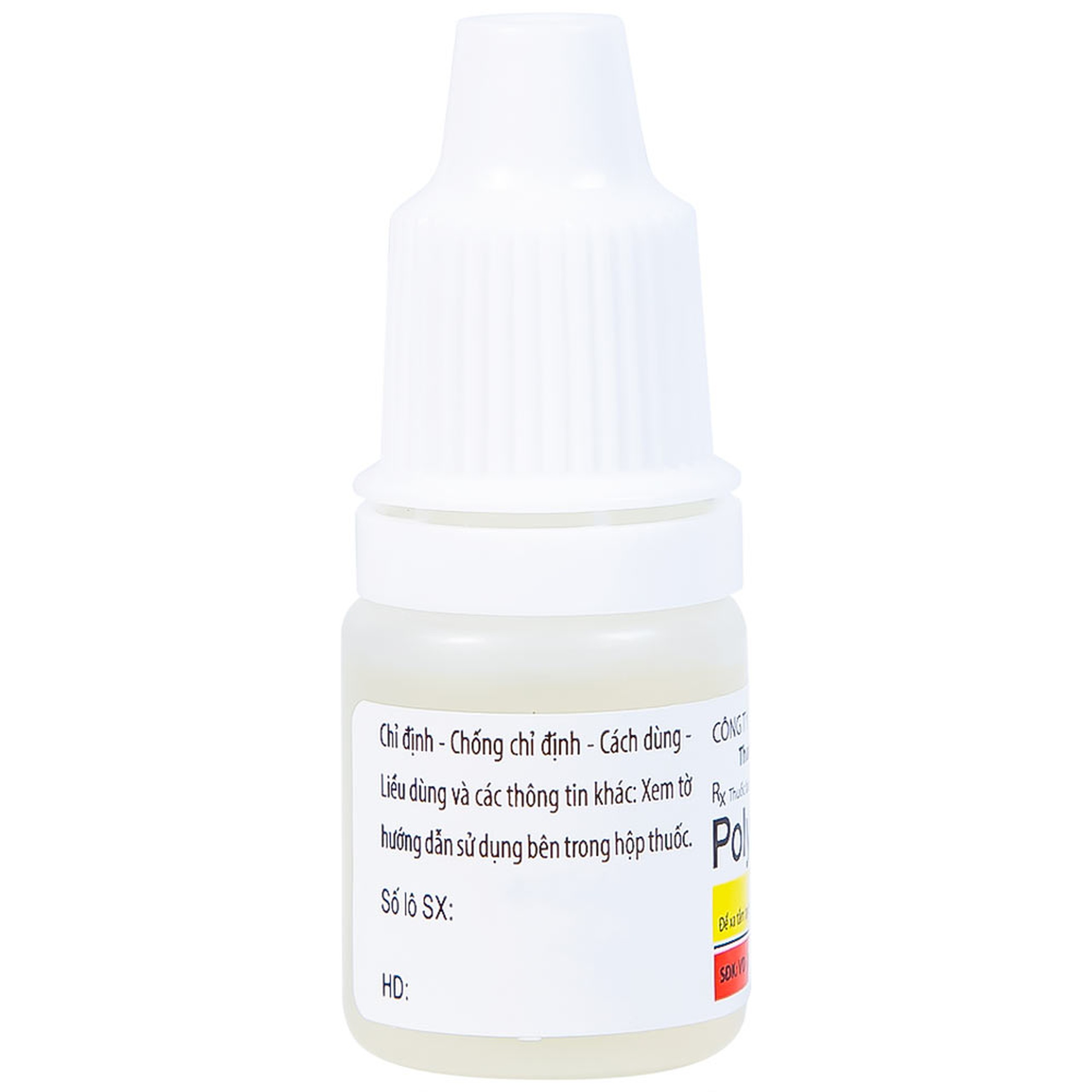 Thuốc nhỏ mắt, mũi Polydoxancol Hataphar điều trị viêm nhiễm mắt và mũi (5ml)
