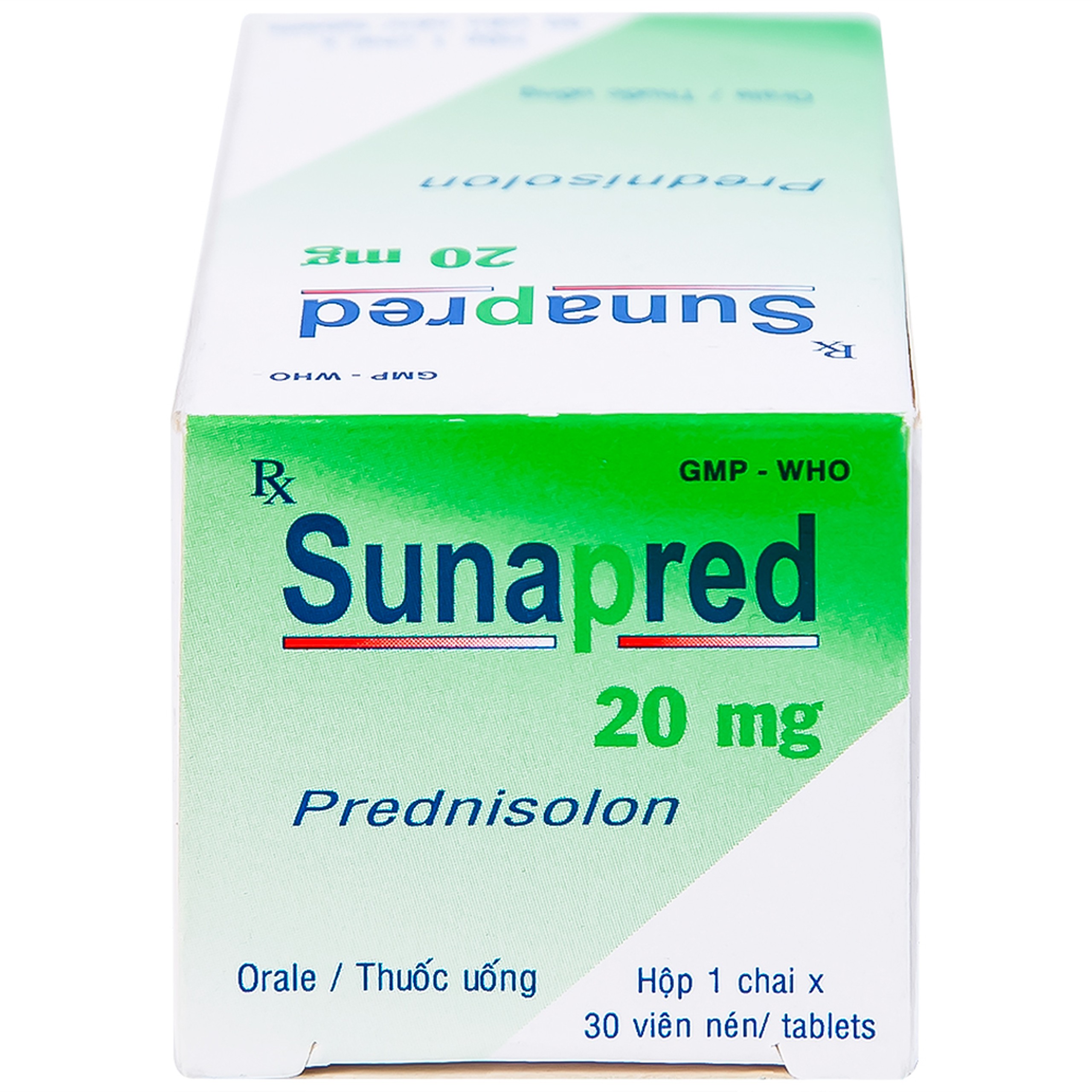 Thuốc Sunapred 20mg Donaipharm chống viêm, chống dị ứng (30 viên) 