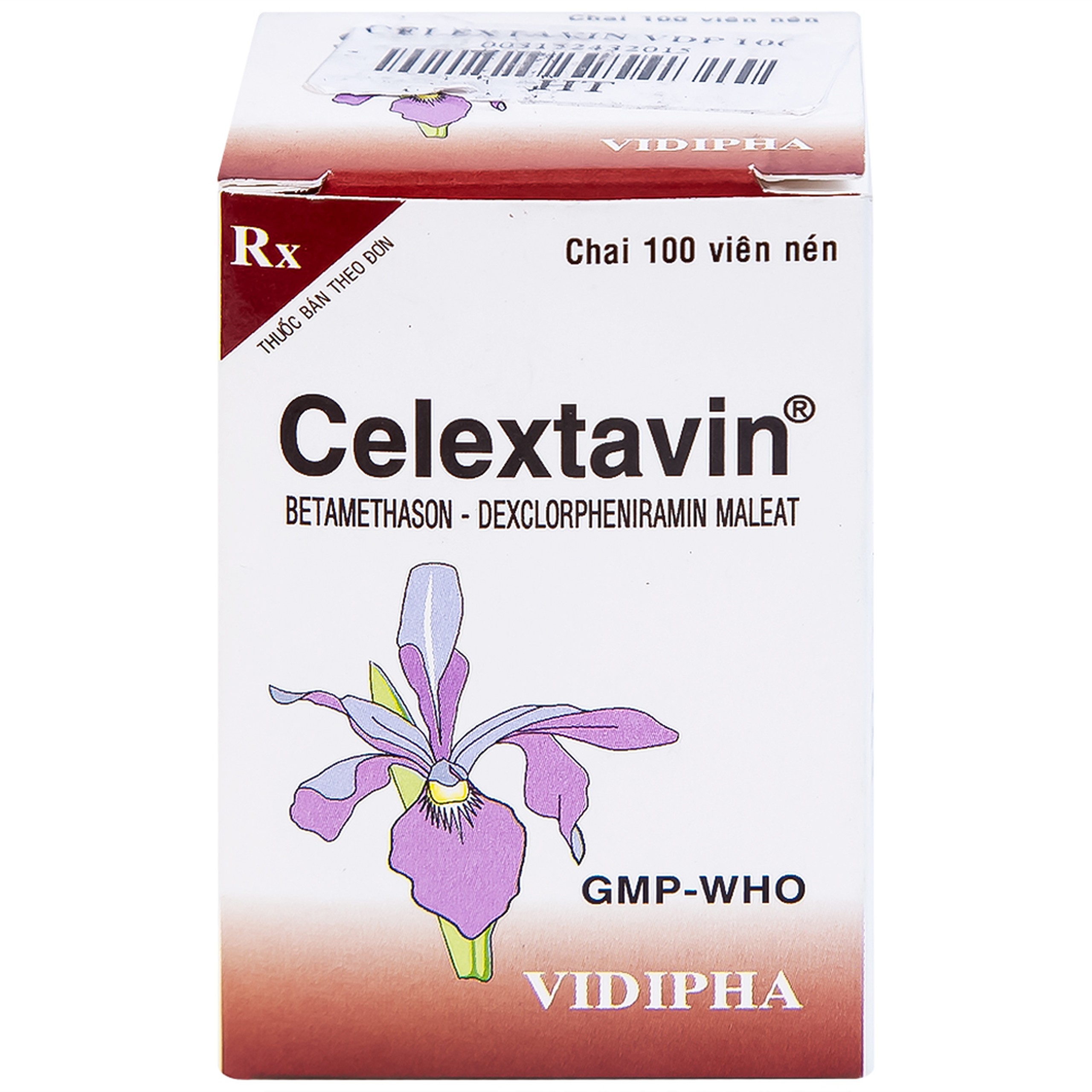 Thuốc Celextavin Vidipha điều trị dị ứng cấp tính và mãn tính (100 viên) 