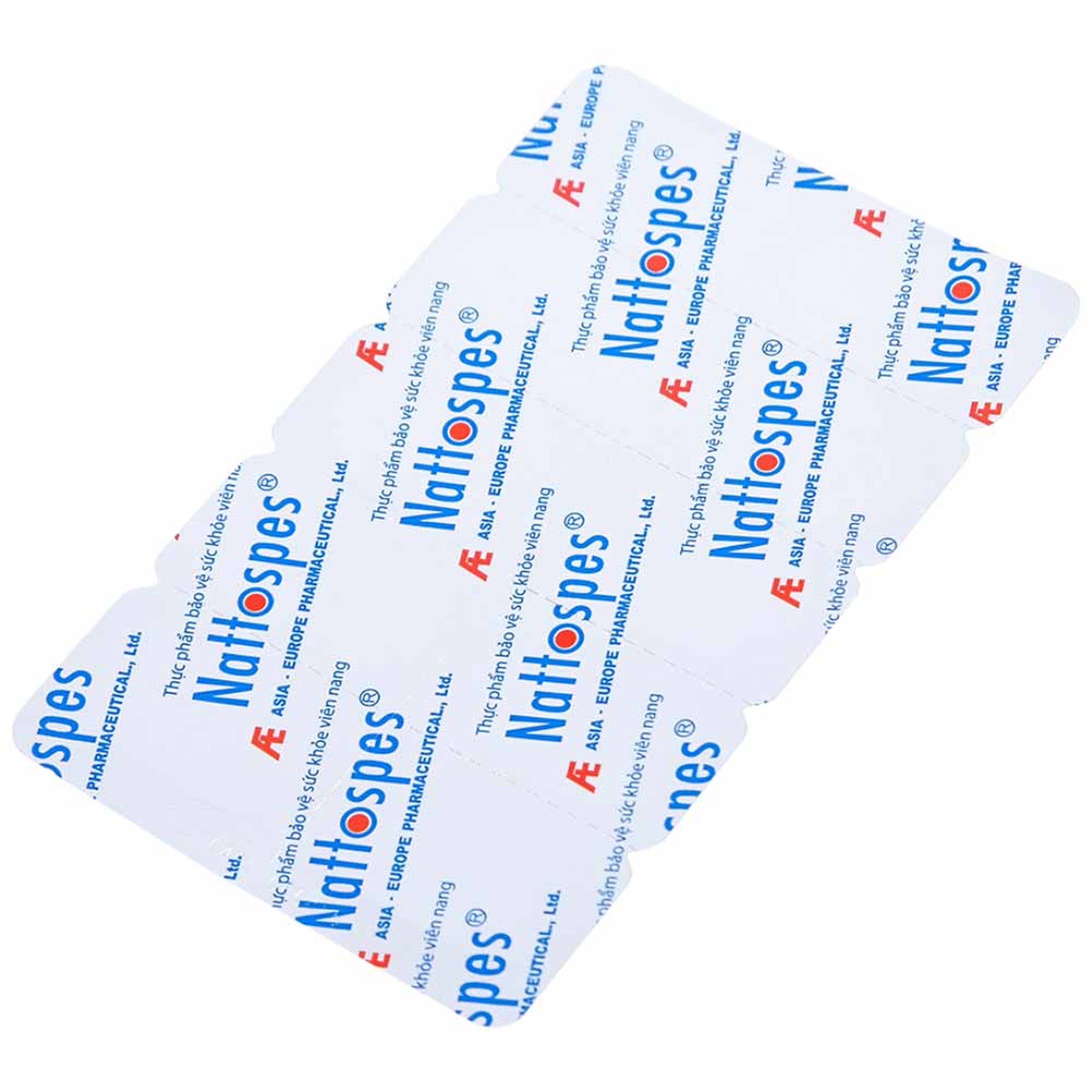 Viên uống Nattospes Á Âu hỗ trợ giảm nguy cơ hình thành và làm tan cục máu đông (3 vỉ x 10 viên)