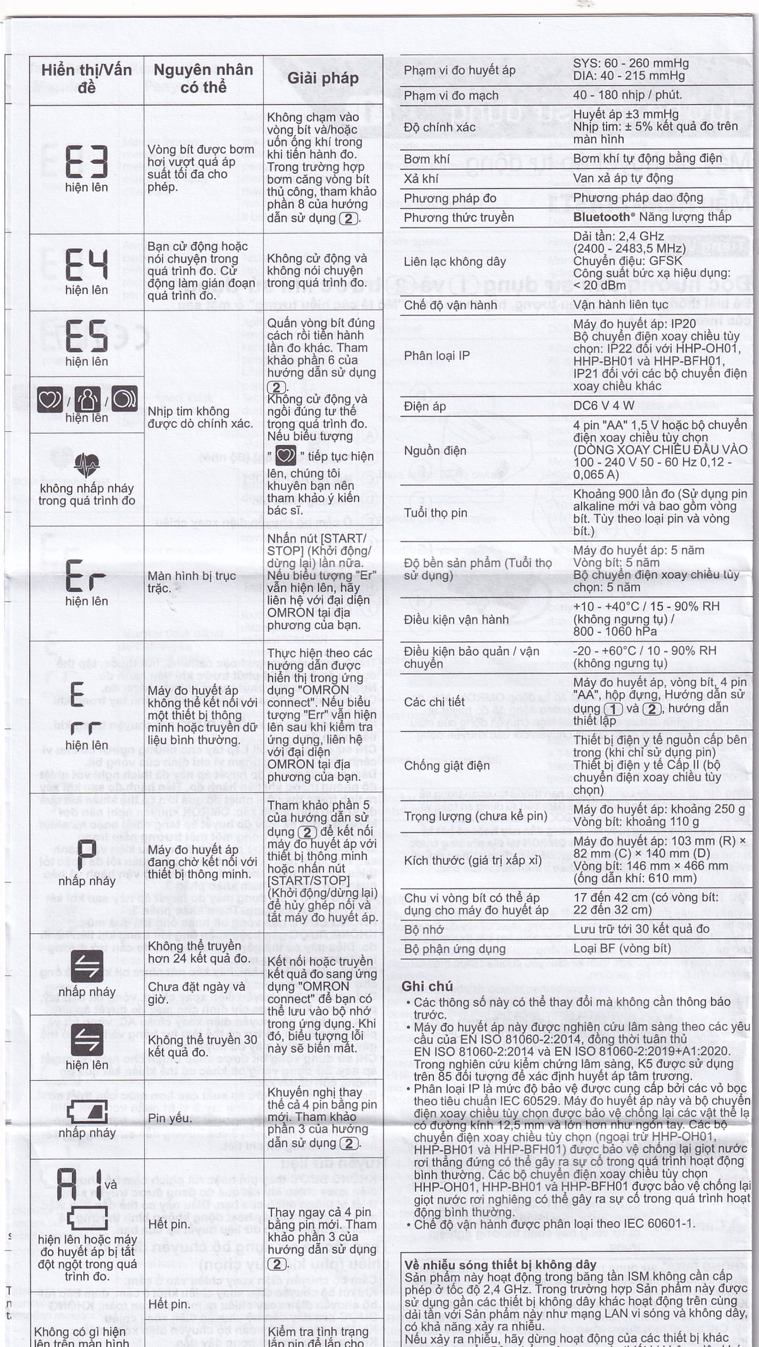 Máy đo huyết áp bắp tay Omron HEM 7143T1 hỗ trợ đo huyết áp, nhịp tim