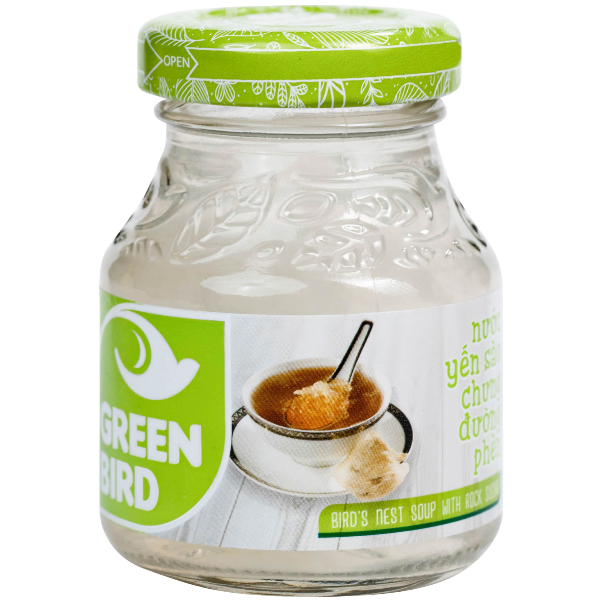 Nước Yến Sào Chưng Đường Phèn Greenbird (4 hũ x 72g)