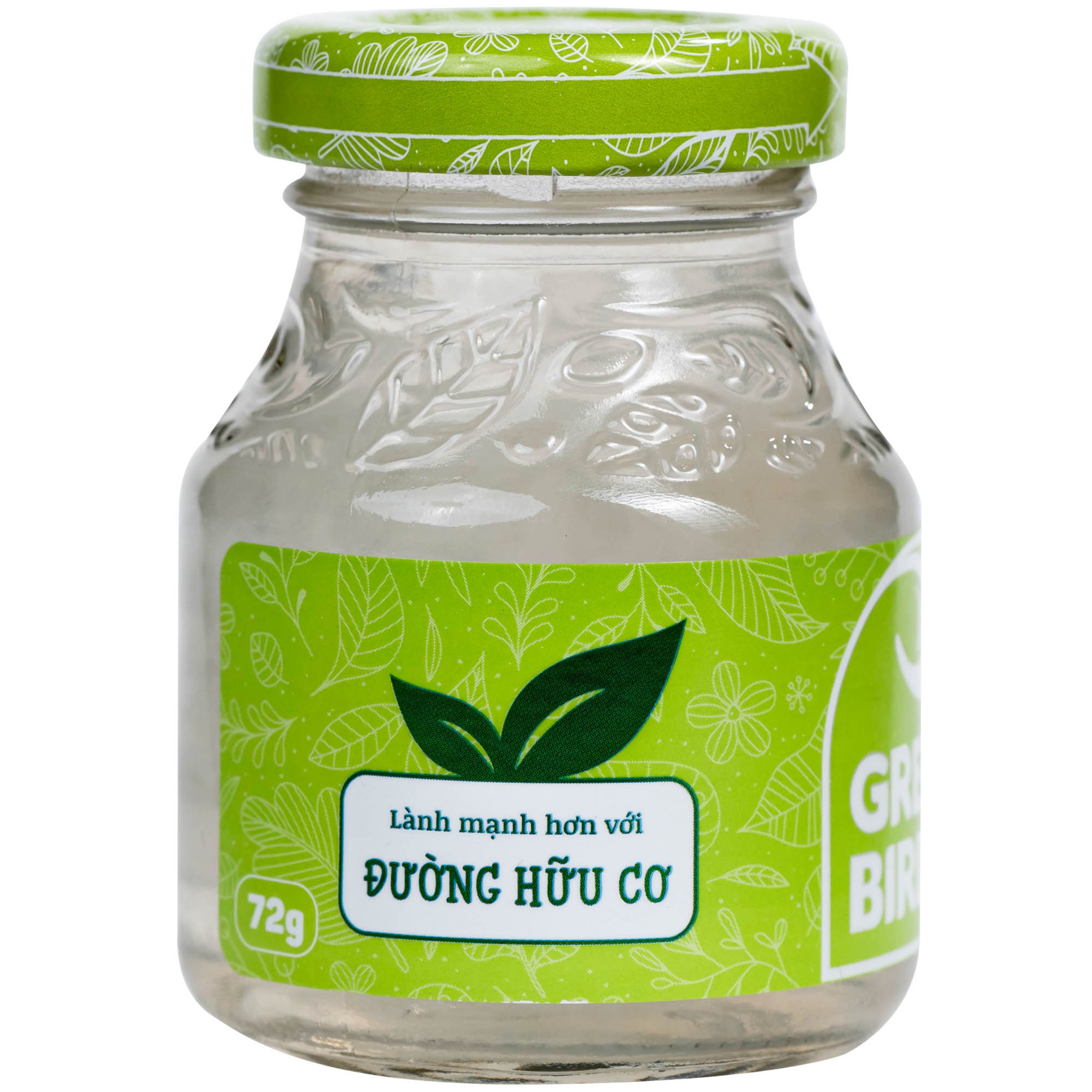 Nước Yến Sào Chưng Đường Phèn Greenbird (4 hũ x 72g)