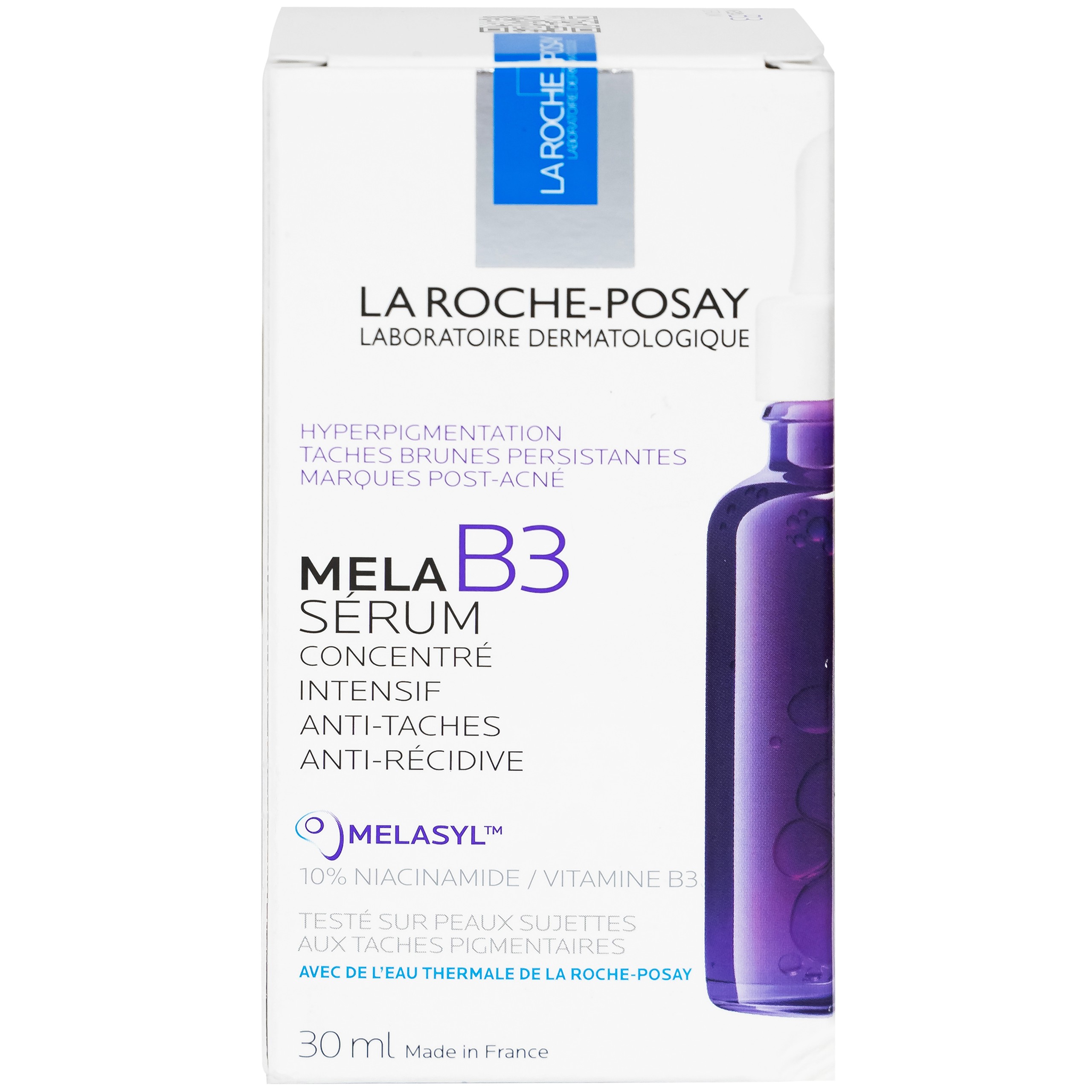 Tinh chất La Roche-Posay Mela B3 Serum dưỡng da mềm mịn, mờ thâm nám, da sáng và đều màu