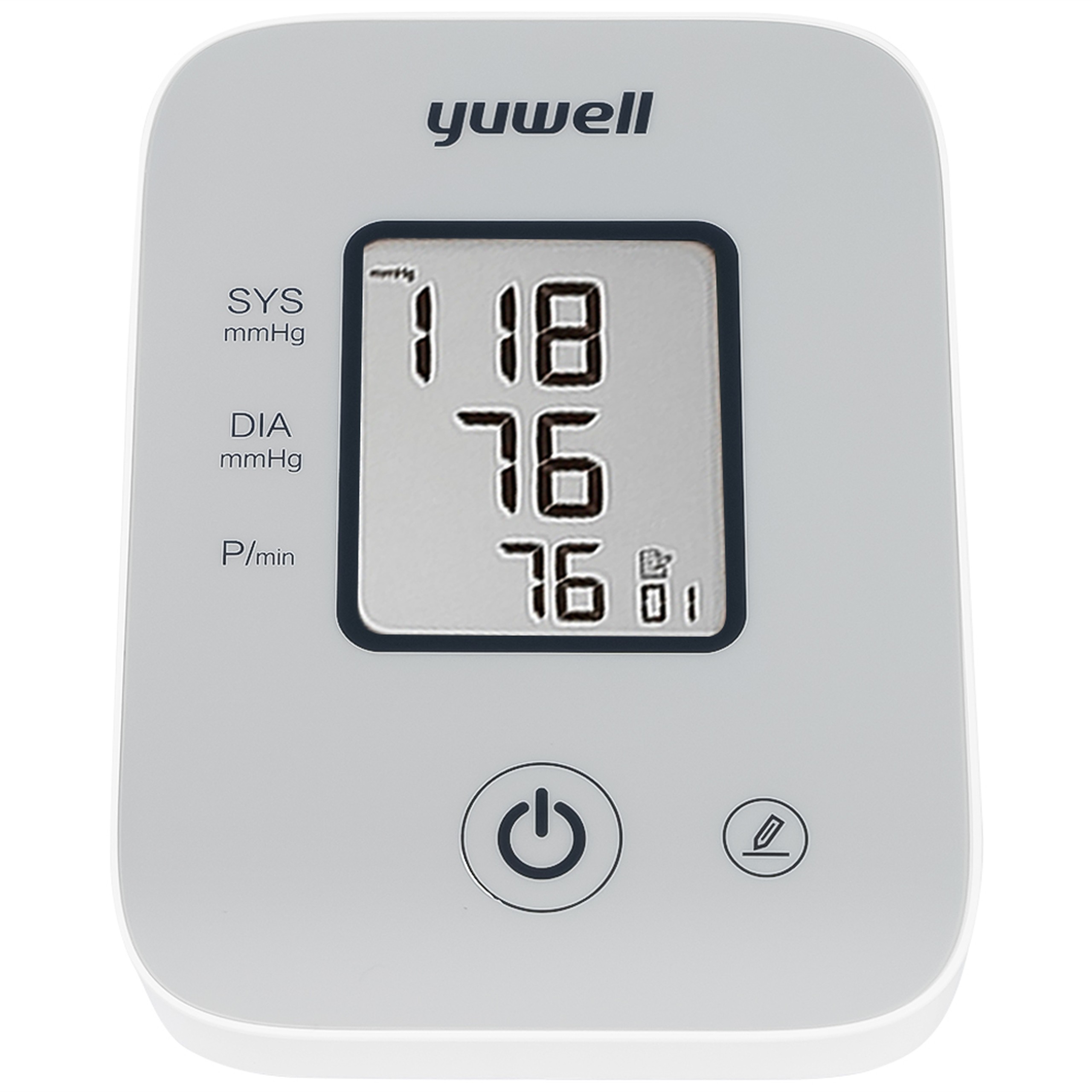 Máy đo huyết áp bắp tay Yuwell YE610D hỗ trợ đo huyết áp, nhịp tim
