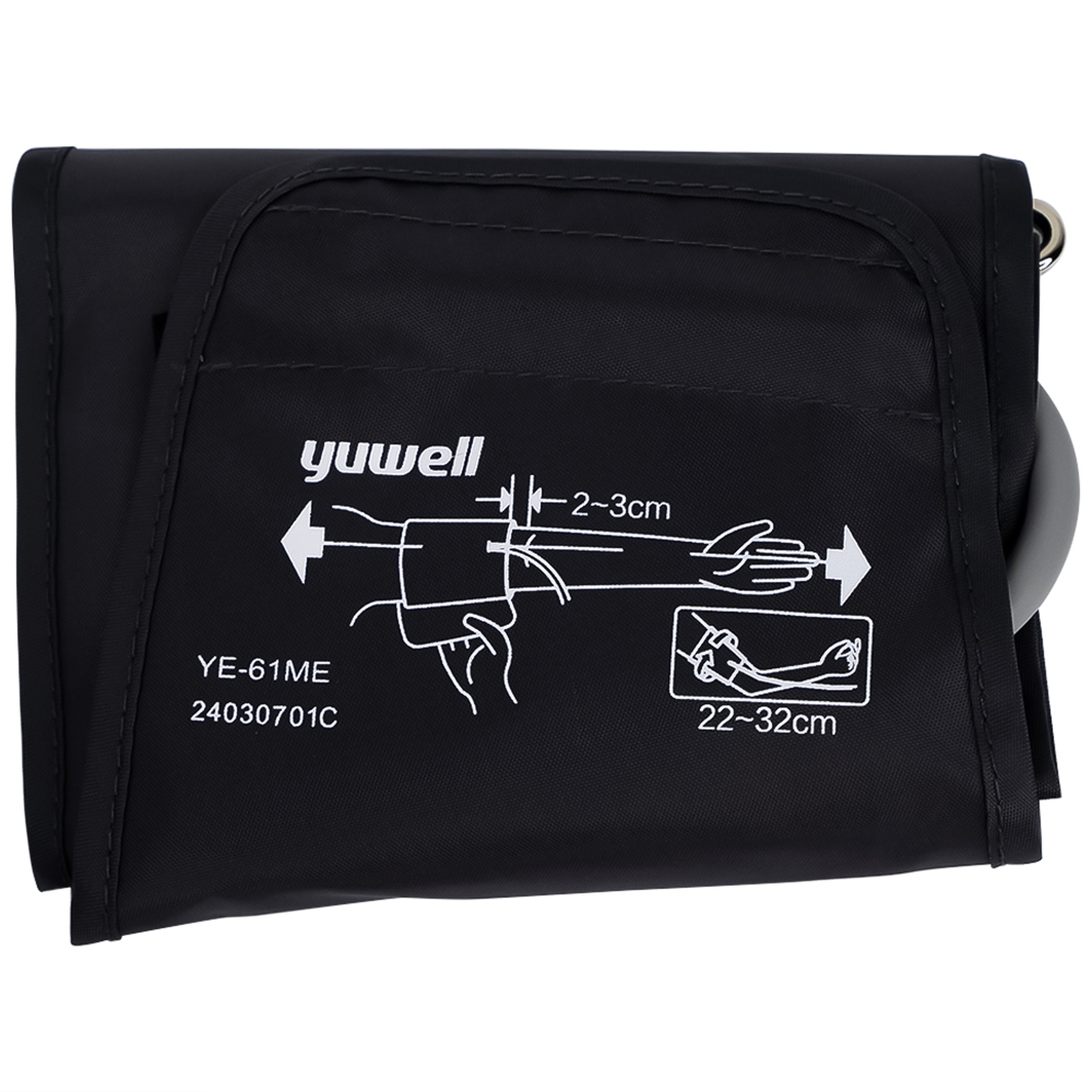 Máy đo huyết áp bắp tay Yuwell YE610D hỗ trợ đo huyết áp, nhịp tim