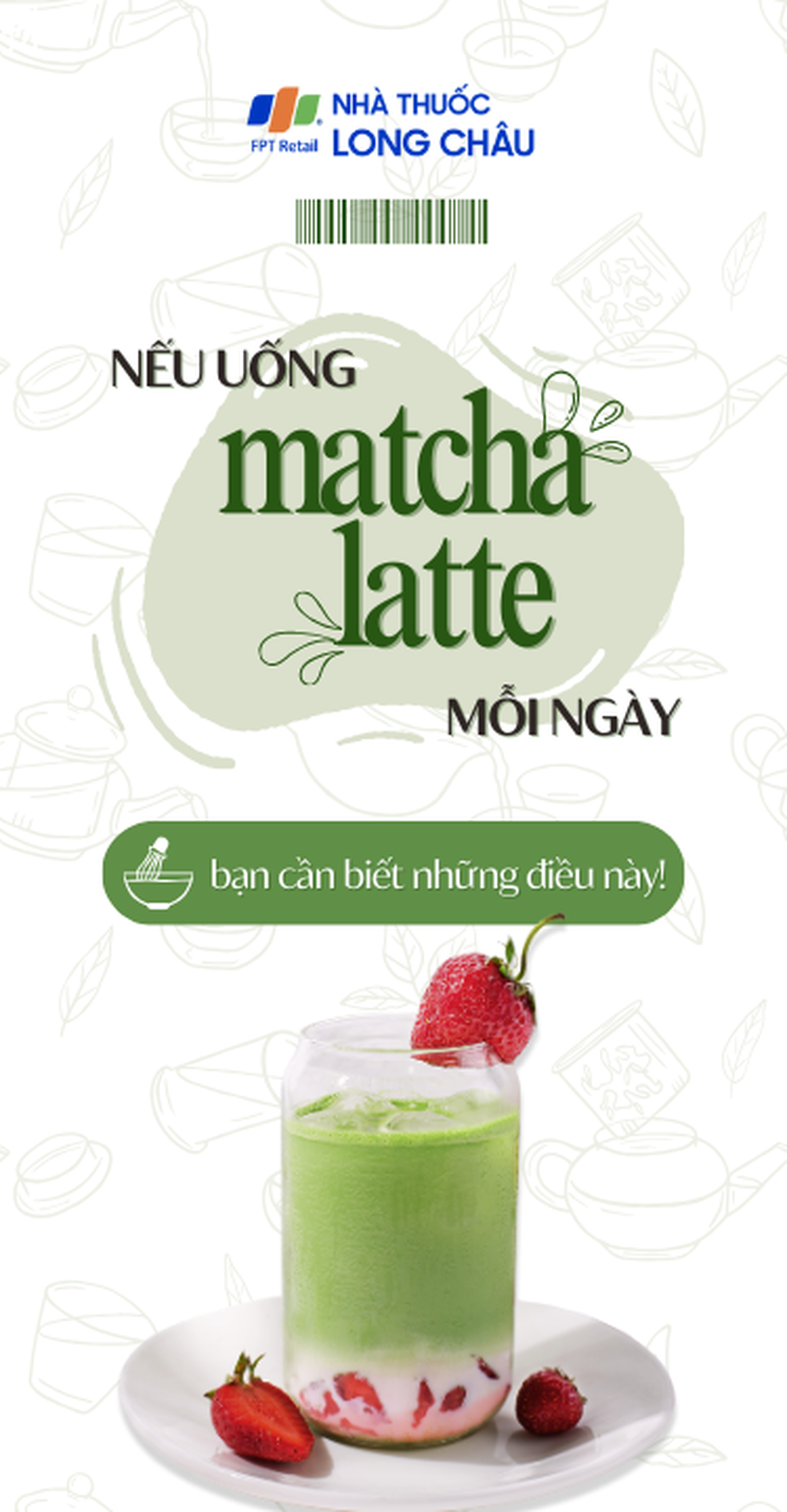 Nếu uống matcha latte mỗi ngày, bạn cần biết những điều này!
