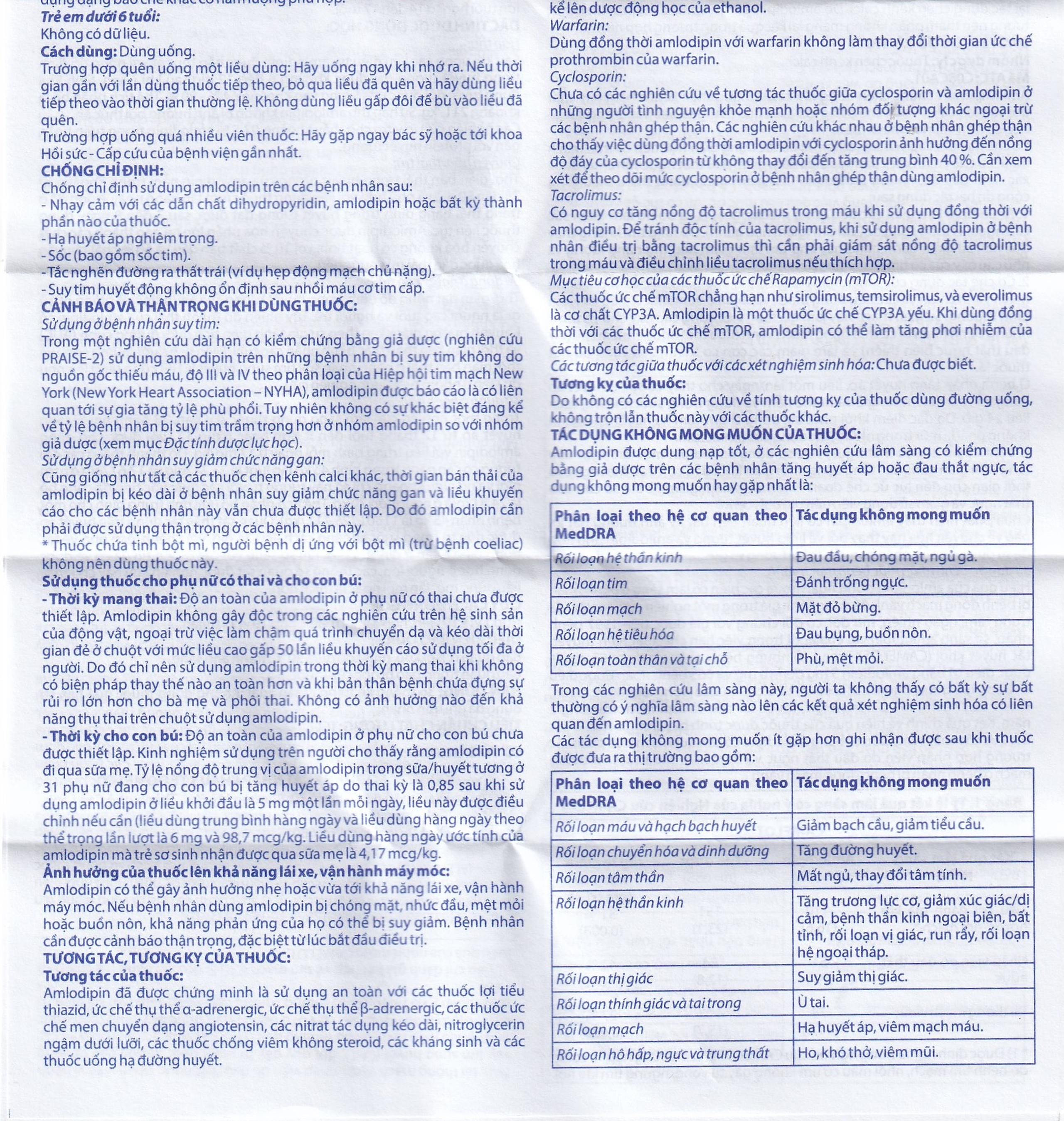 Thuốc Amlodipin 5mg Domesco điều trị tăng huyết áp, đau thắt ngực (3 vỉ x 10 viên)