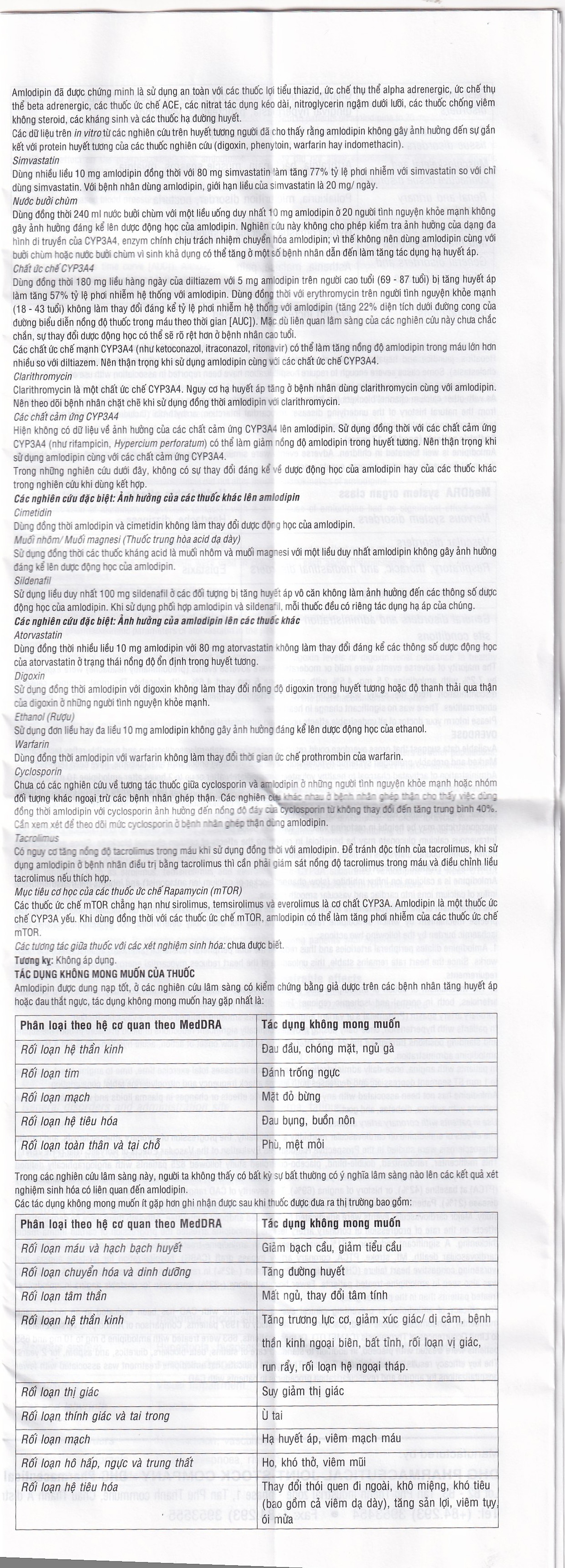 Thuốc Apitim 5 DHG điều trị tăng huyết áp (3 vỉ x 10 viên)