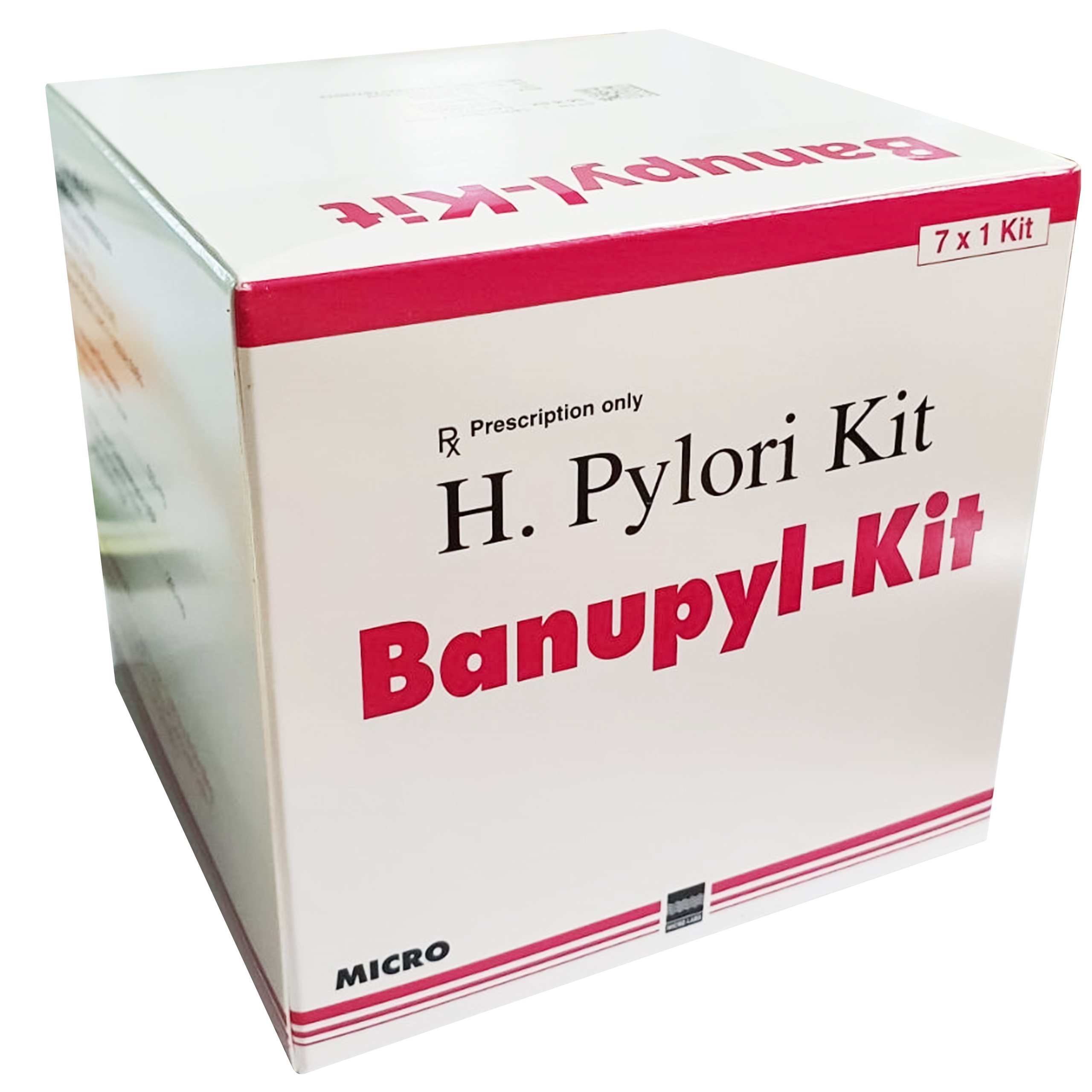 Thuốc H. Pylori Kit Banupyl-Kit Micro điều trị bệnh viêm loét dạ dày tá tràng (7 Kít)