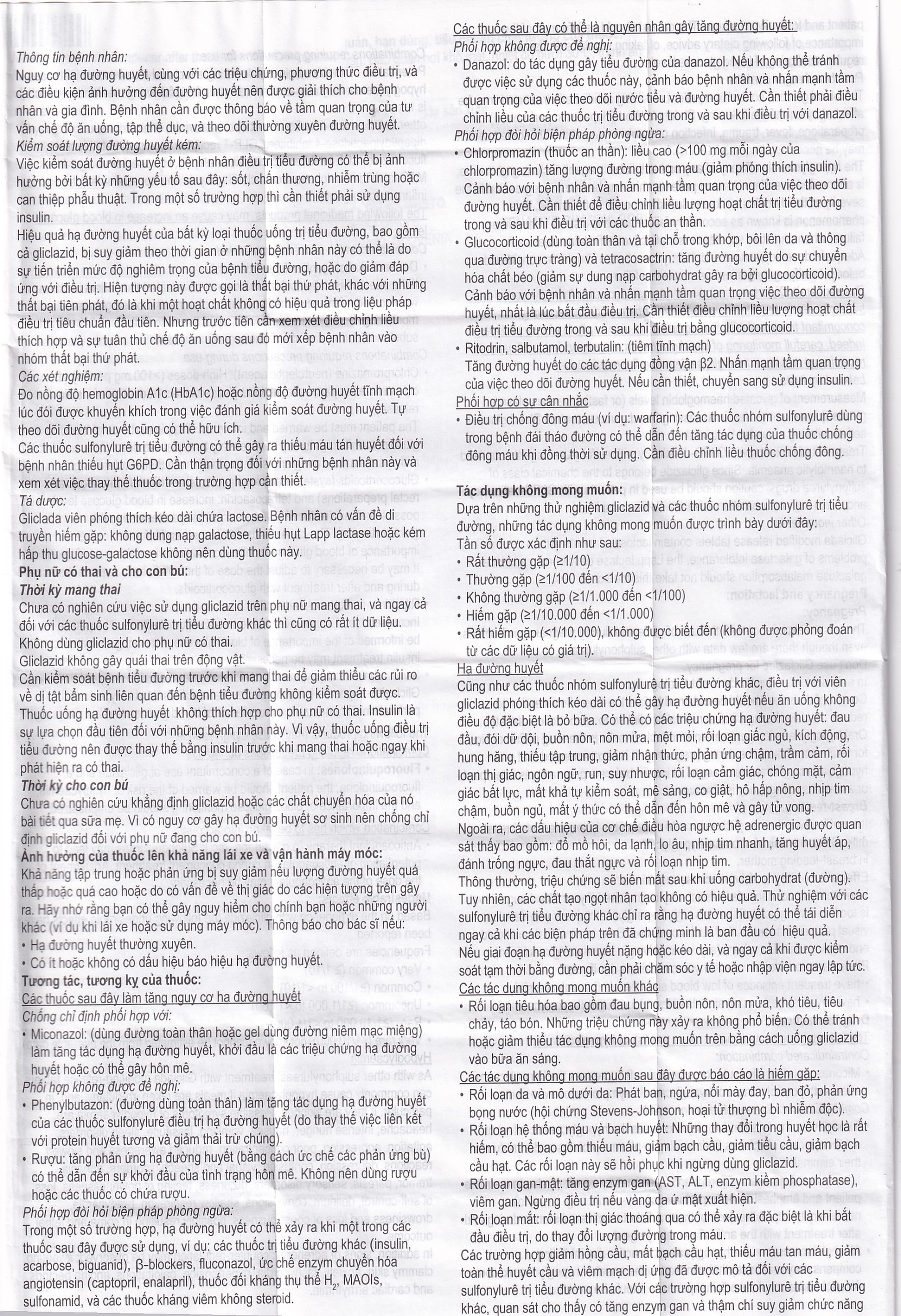 Thuốc Gliclada 30mg KRKA điều trị bệnh tiểu đường (8 vỉ x 15 viên)