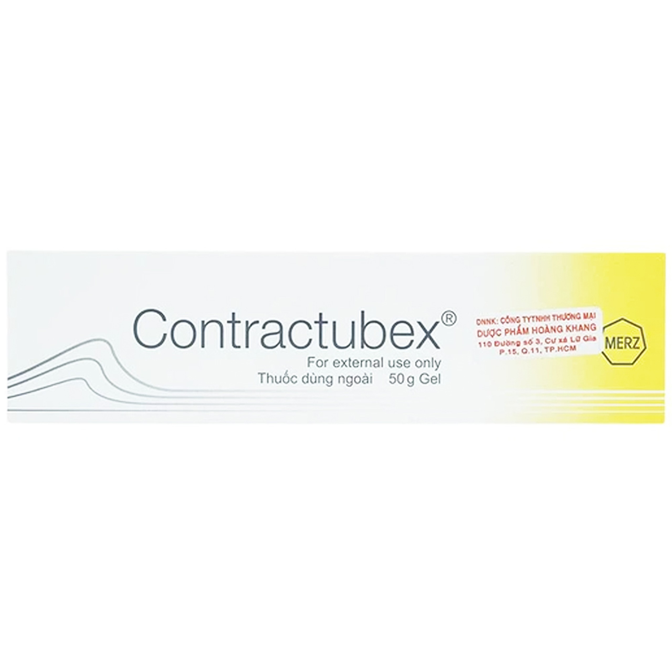 Gel Contractubex Merz điều trị sẹo lồi, sẹo phì đại (50g)