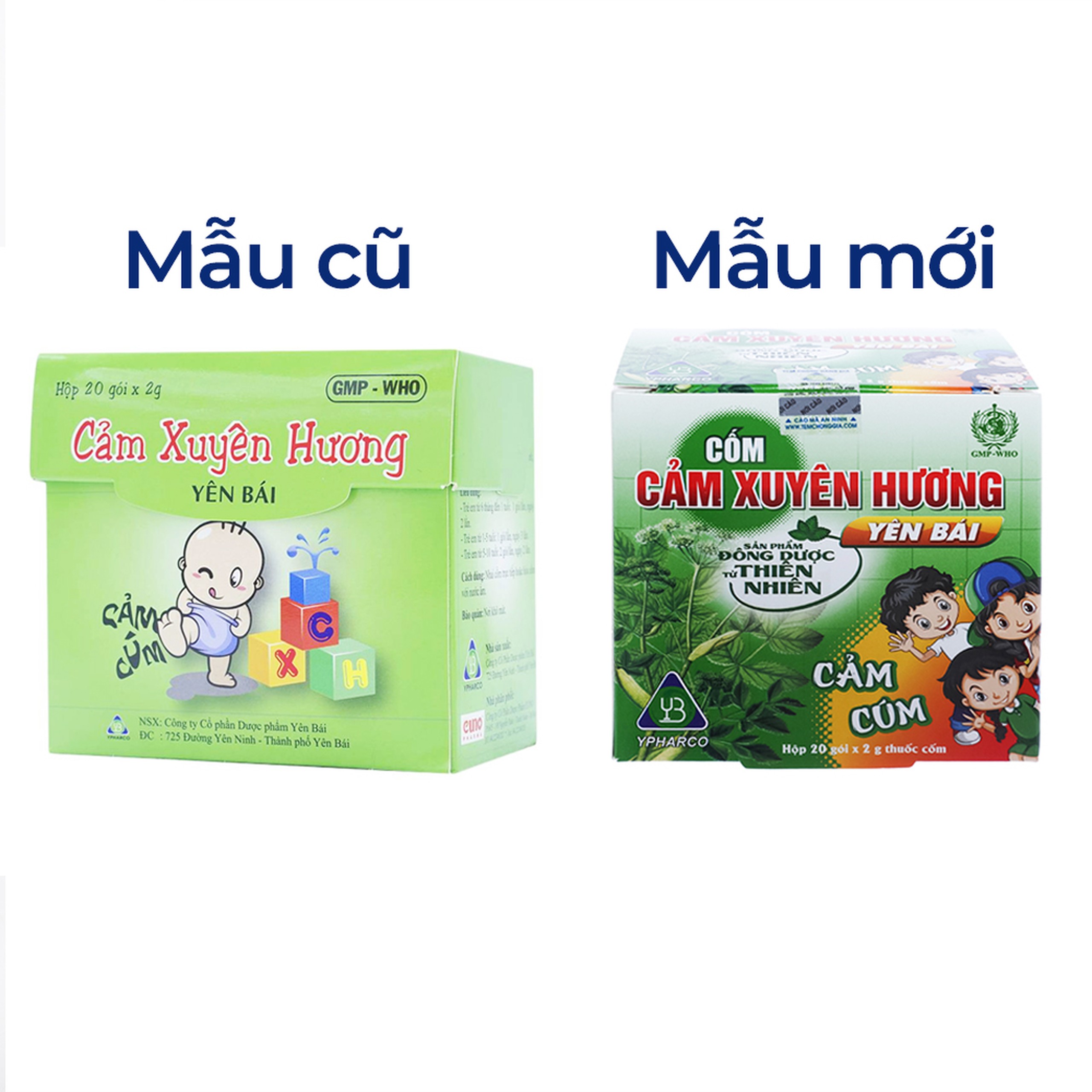 Thuốc cốm Cảm Xuyên Hương Yên Bái điều trị cảm cúm, cảm lạnh (20 gói x 2g)