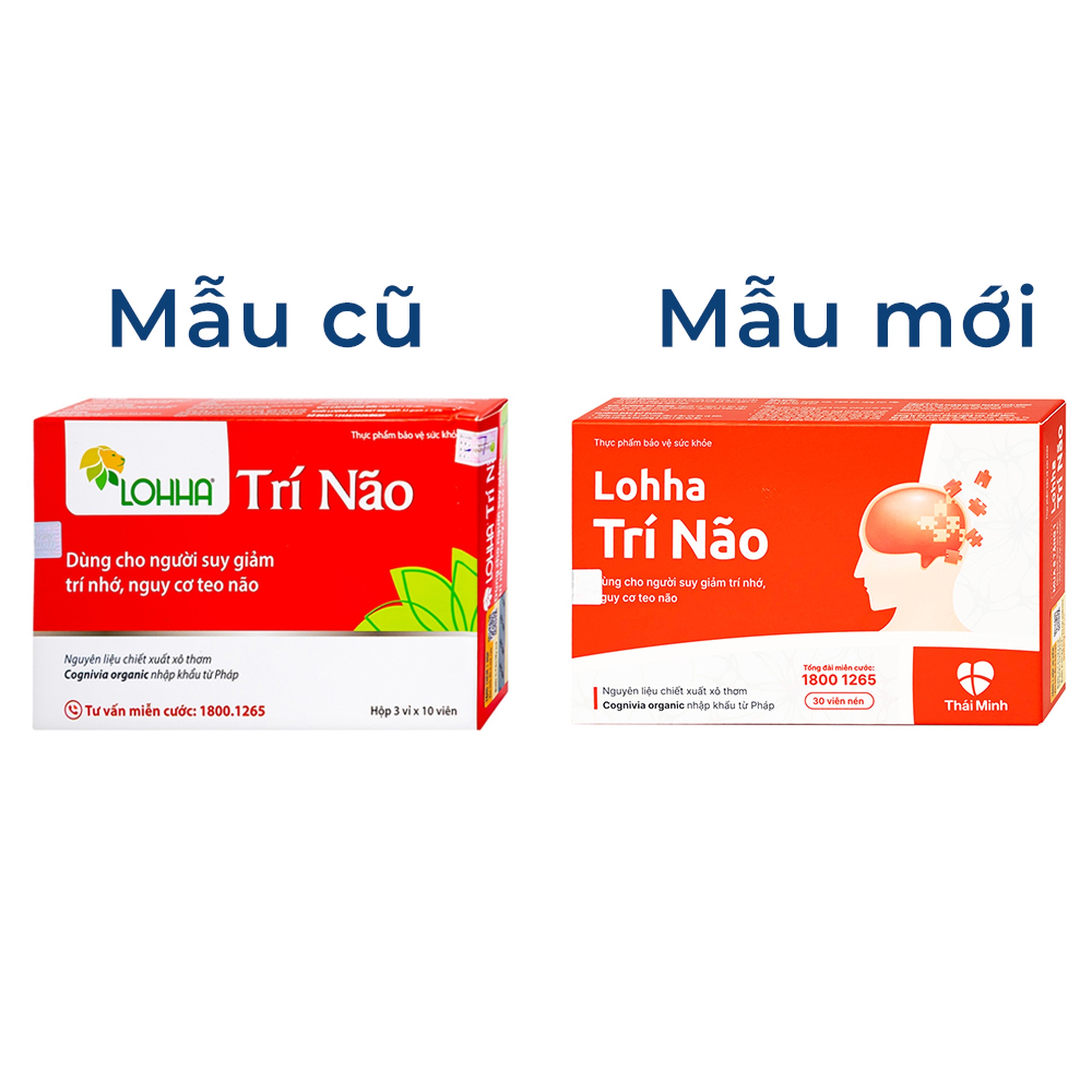 Viên uống hỗ trợ suy giảm trí tuệ Lohha Trí Não (3 vỉ x 10 viên)