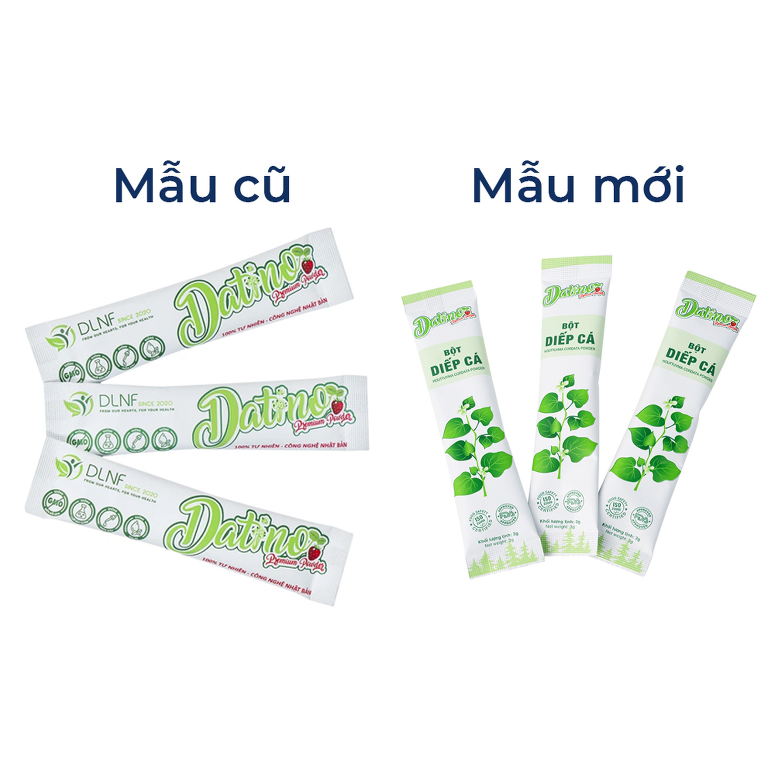 Bột Diếp Cá Nguyên Chất Datino (15 gói x 3g)