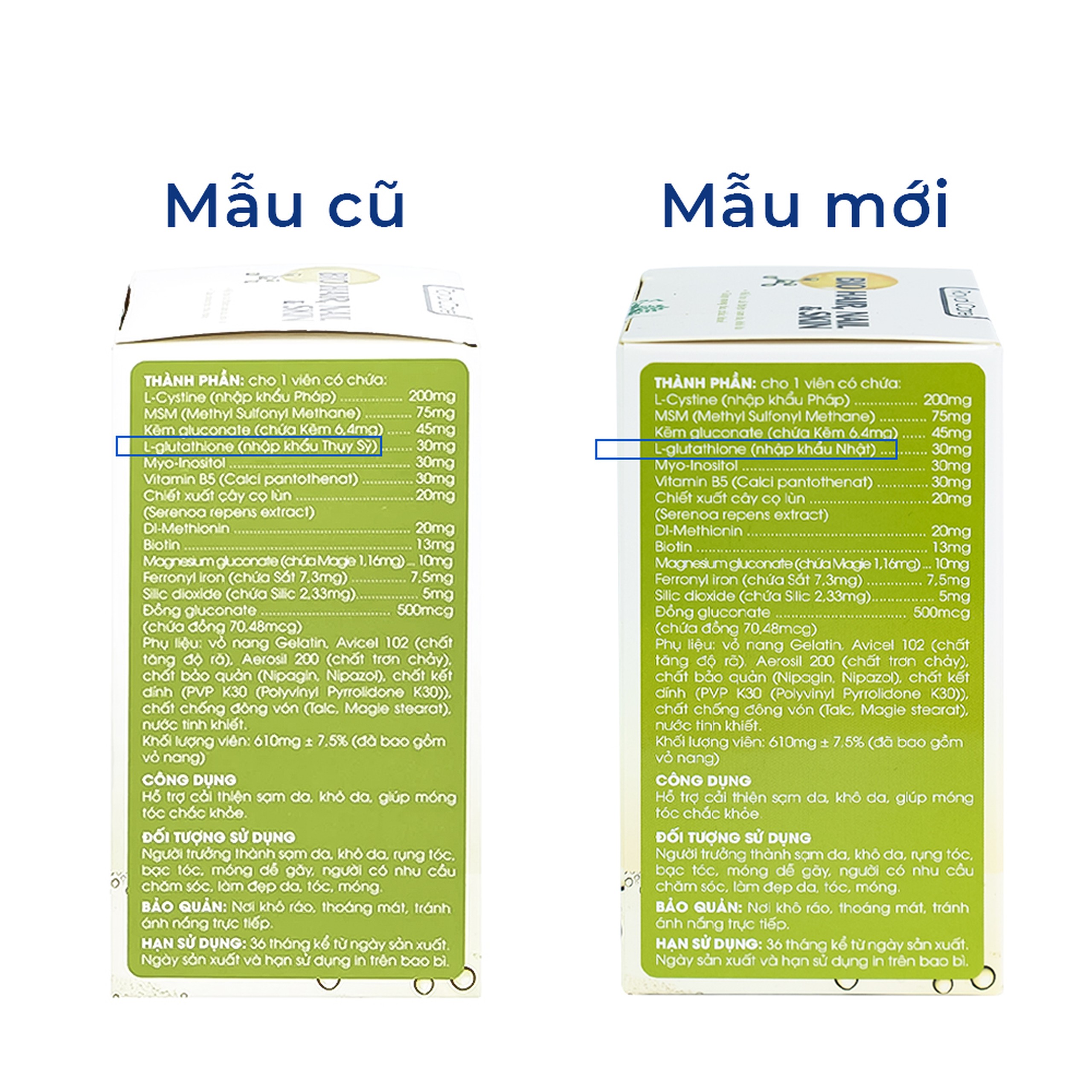 Thực phẩm bảo vệ sức khỏe Royal Care Bio Hair, Nail & Skin hỗ trợ cải thiện sạm da, khô da, móng tóc chắc khoẻ (30 viên)