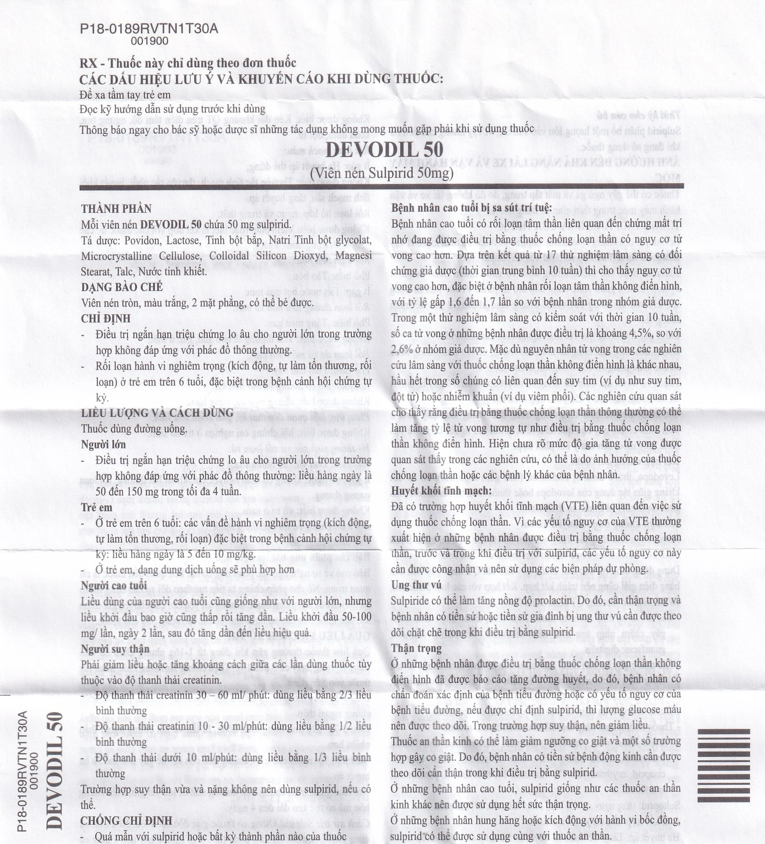 Thuốc Devodil Remedica điều trị ngắn hạn chứng lo âu, rối loạn hành vi nghiêm trọng (2 vỉ x 10 viên)