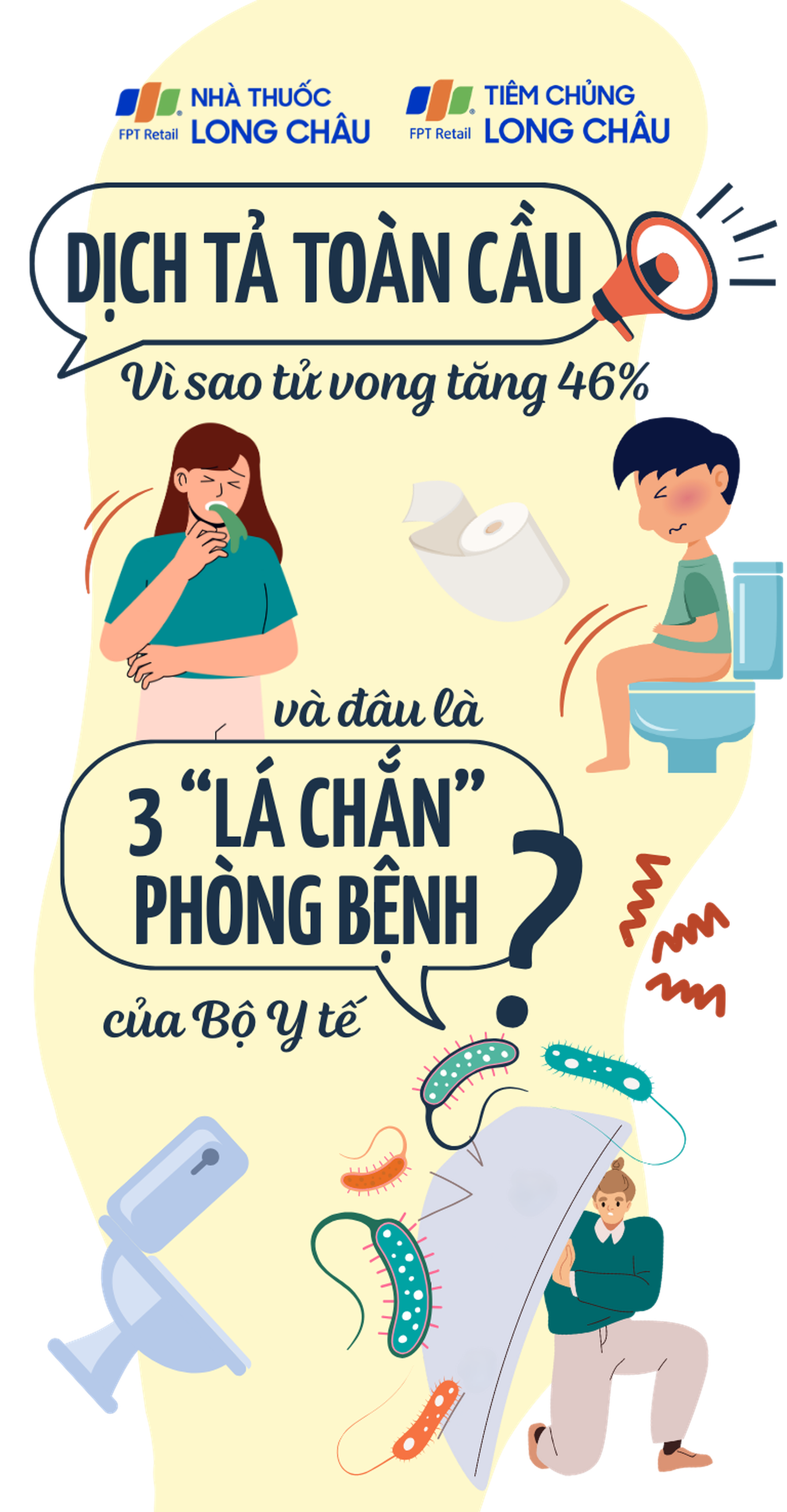Dịch tả toàn cầu: Vì sao tử vong tăng 46% và đâu là 3 “lá chắn” phòng bệnh của Bộ Y tế? mobile