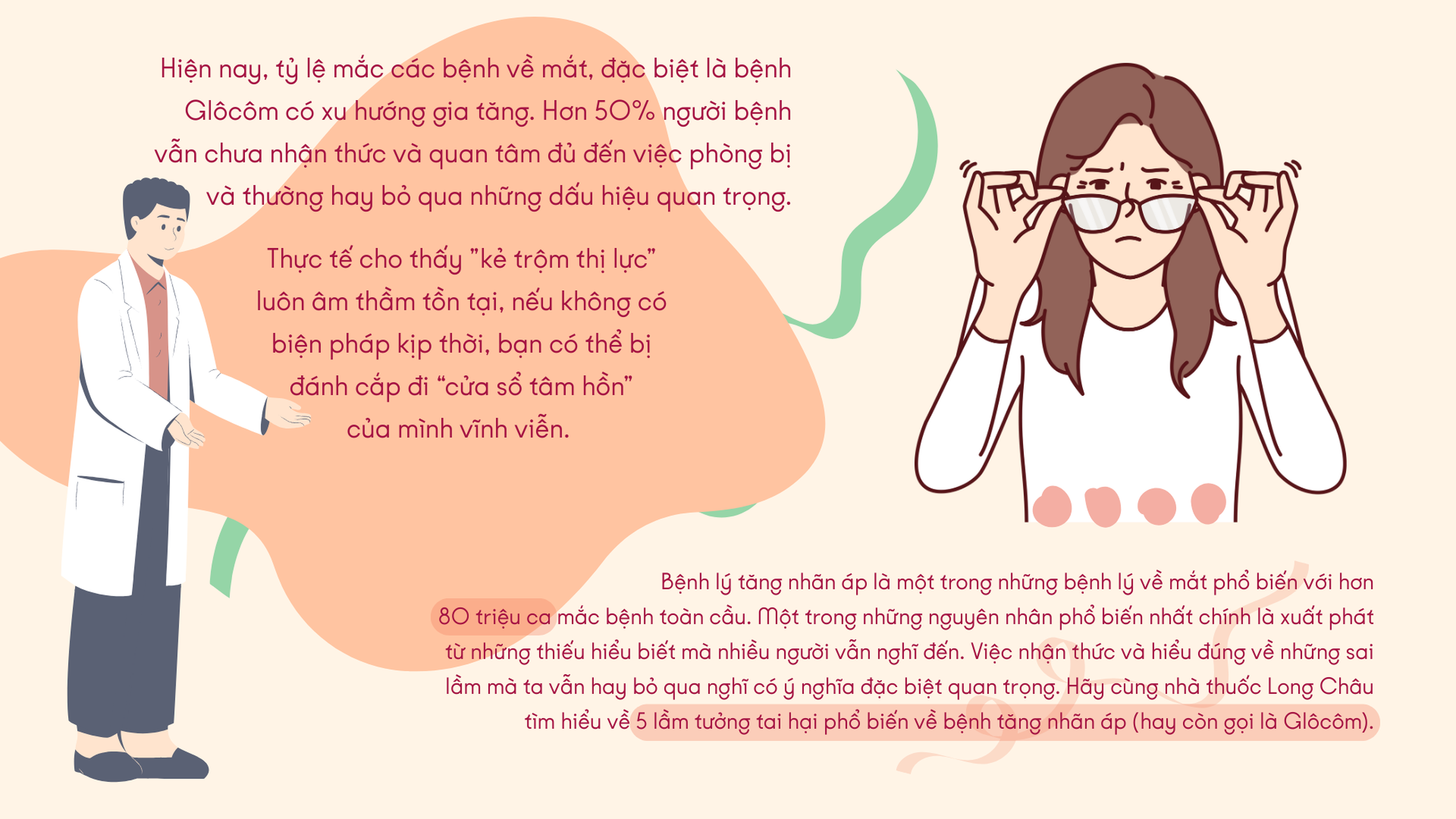 Đừng chủ quan! 5 lầm tưởng nguy hiểm về bệnh glôcôm khiến bạn đánh mất thị lực! 1