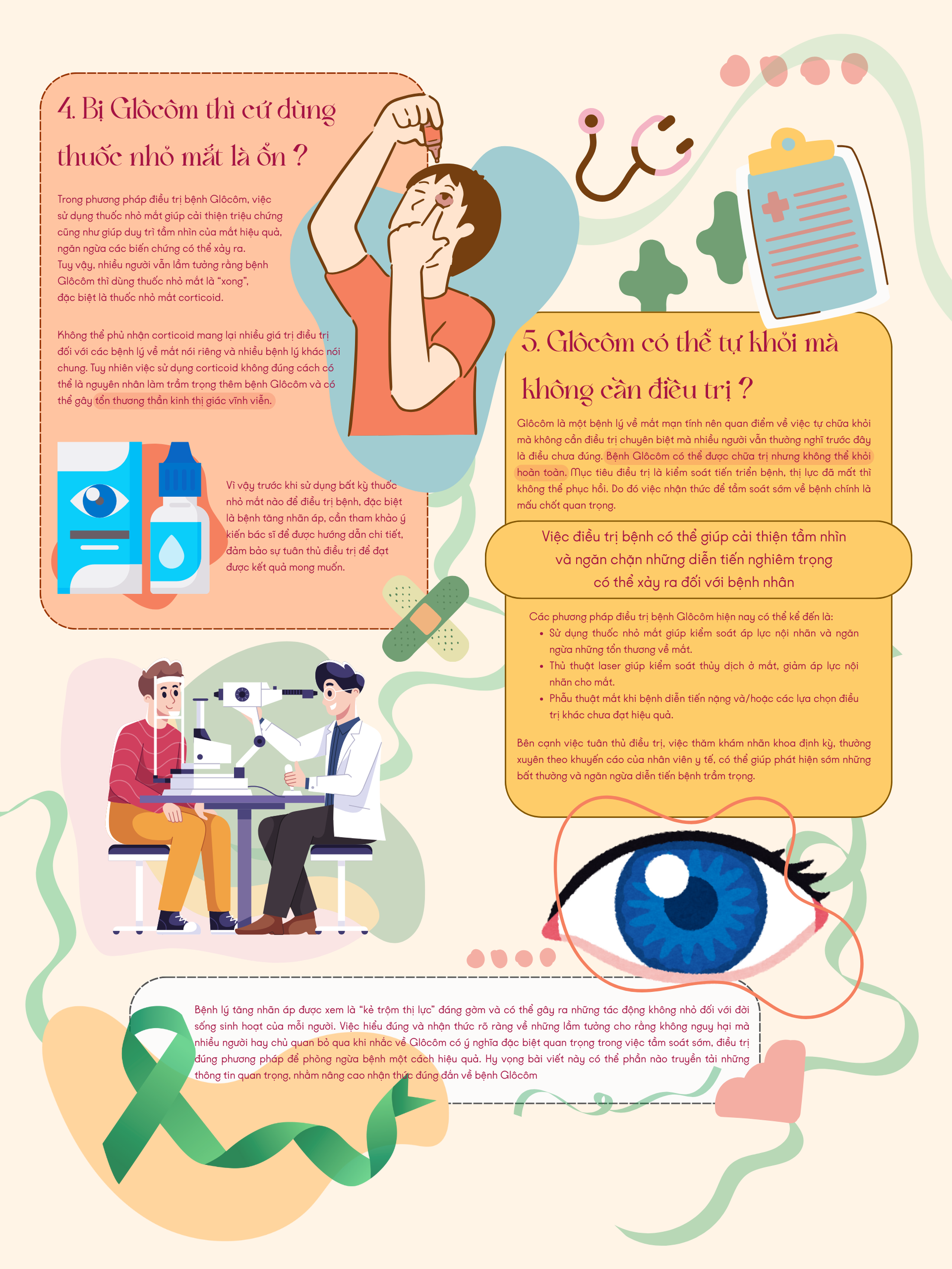 Đừng chủ quan! 5 lầm tưởng nguy hiểm về bệnh glôcôm khiến bạn đánh mất thị lực! 3