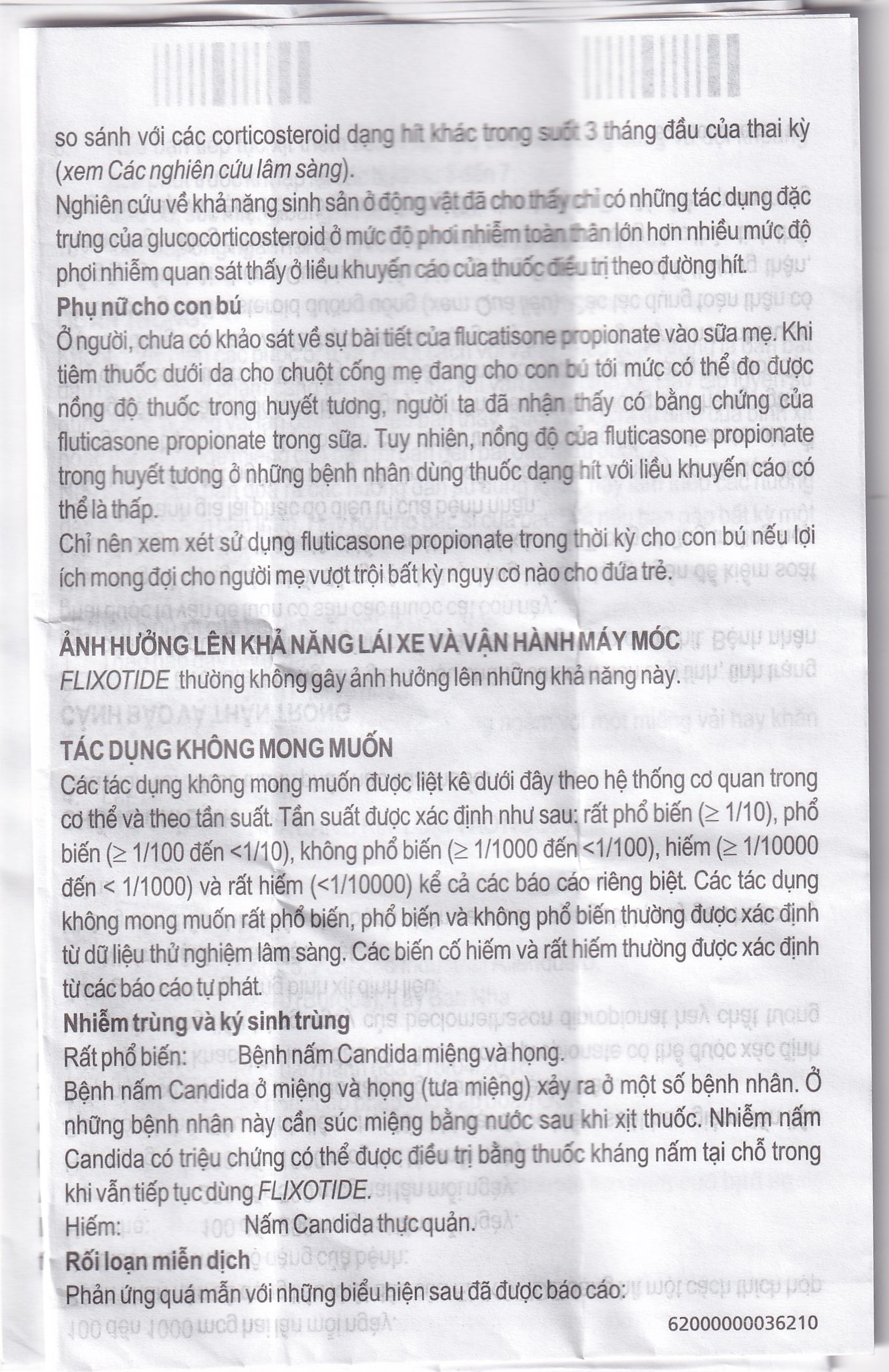 Khí dung Flixotide 125mcg GSK điều trị hen phế quản (120 liều)