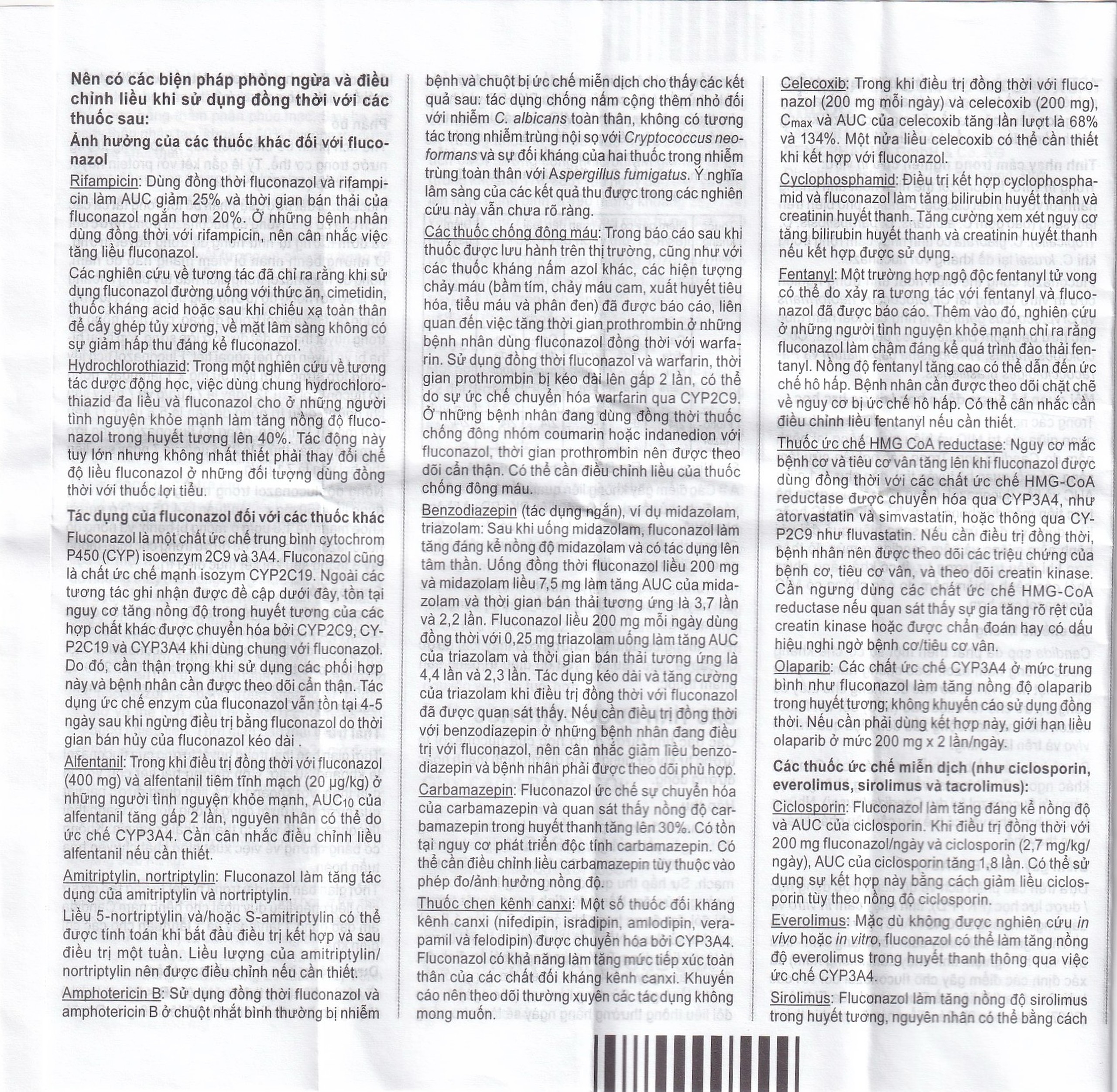 Thuốc Flucona-Denk 150mg điều trị nhiễm nấm candida ở người lớn (1 viên)