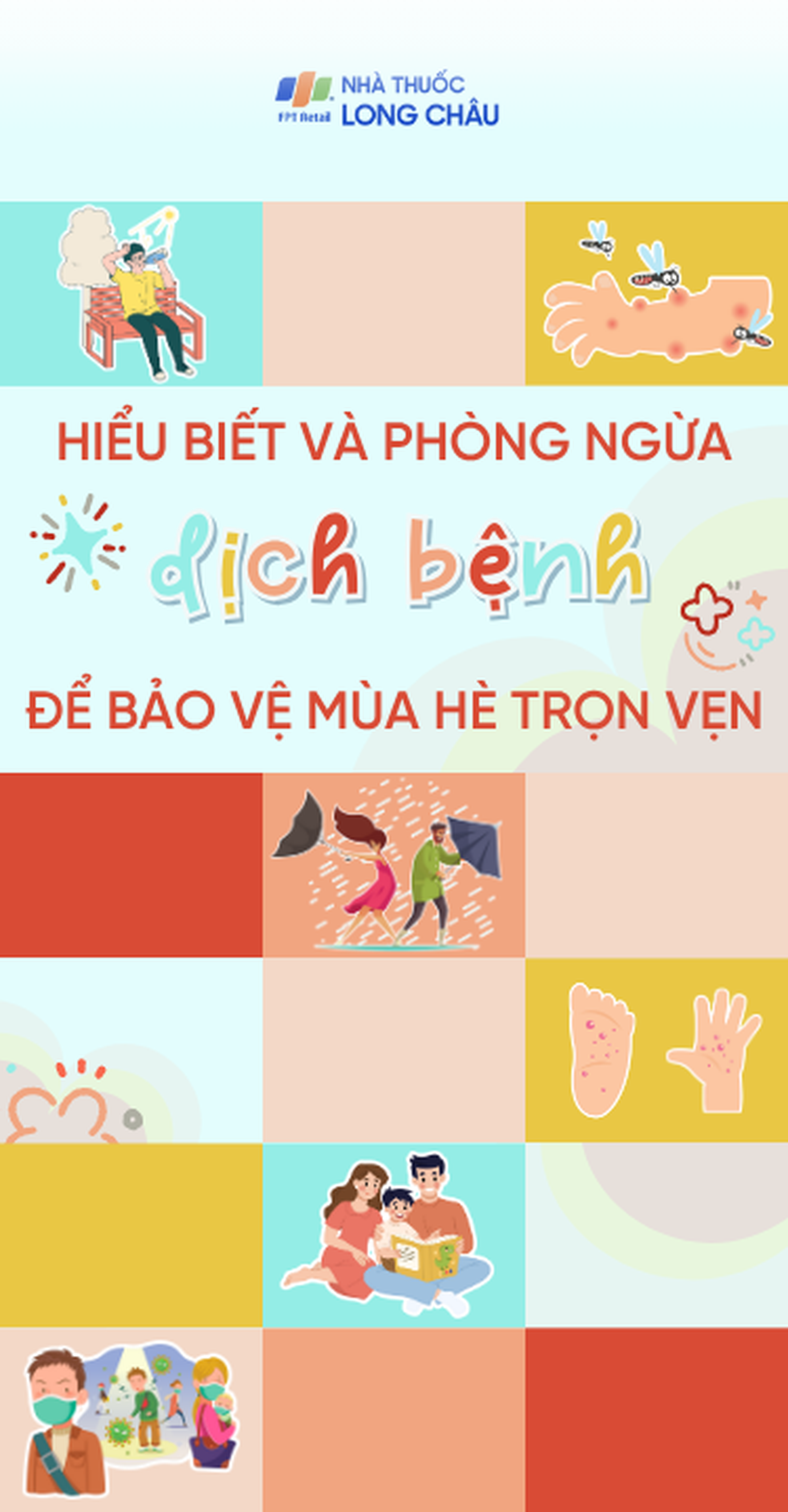 Hiểu biết và phòng ngừa dịch bệnh để bảo vệ mùa hè trọn vẹn! mobile