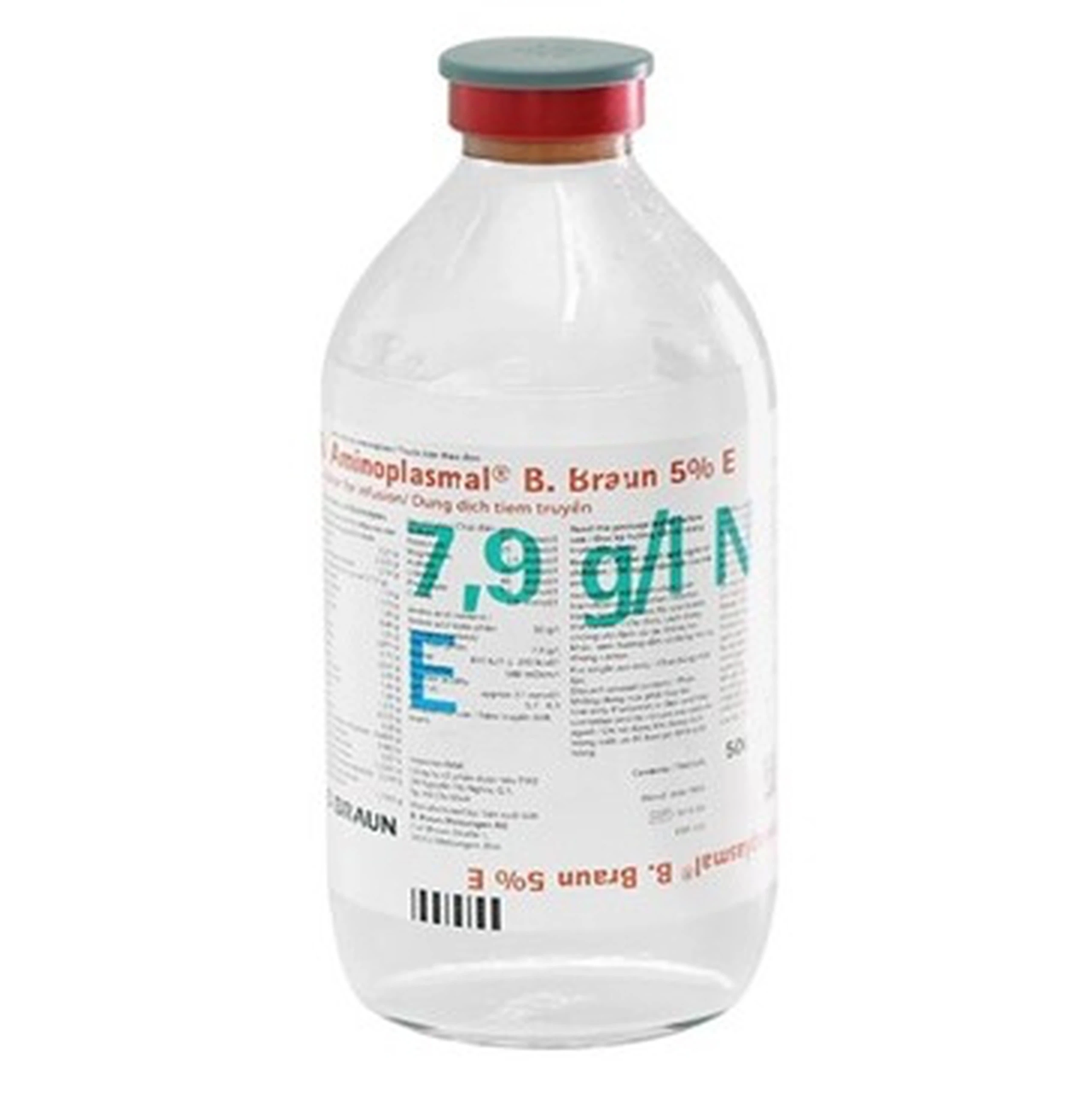 Dung dịch truyền tĩnh mạch Aminoplasmal 5% B.Braun cung cấp amino acid (250ml)