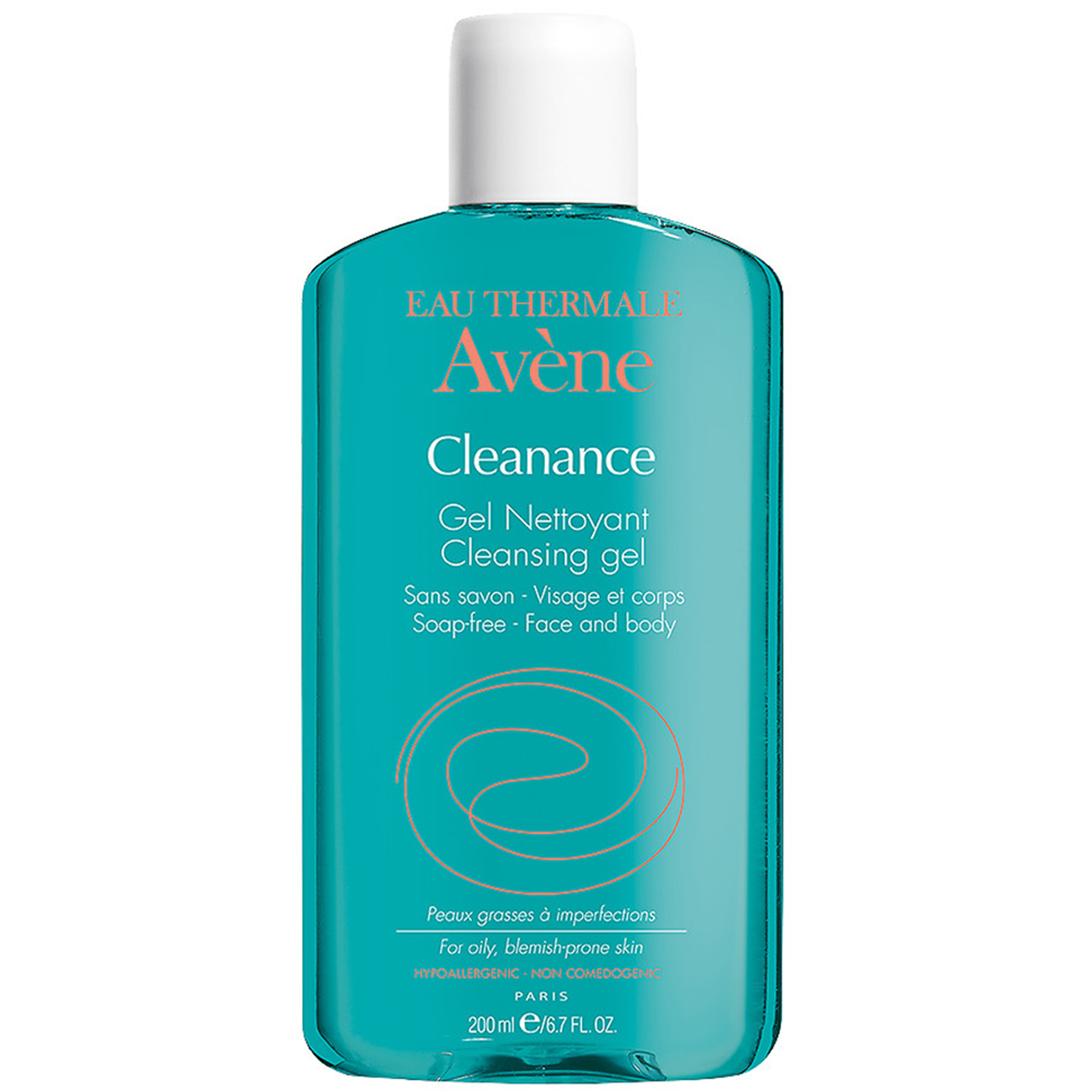 Gel rửa mặt không xà phòng cho da nhờn mụn Eau Thermale Avène (200ml)