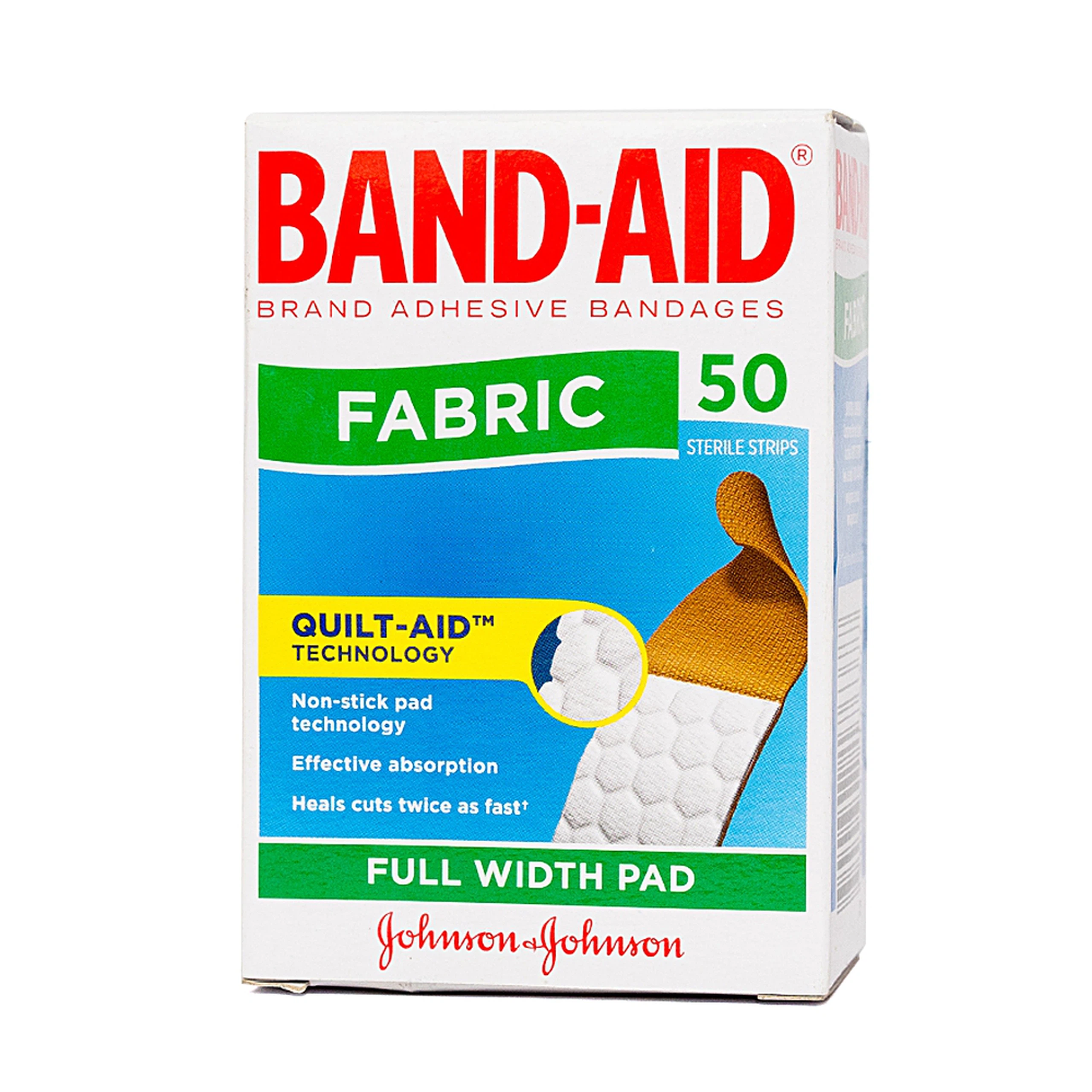Băng cá nhân Johnson's Band-Aid ngừa nhiễm trùng, giúp vết thương mau lành (50 miếng) 