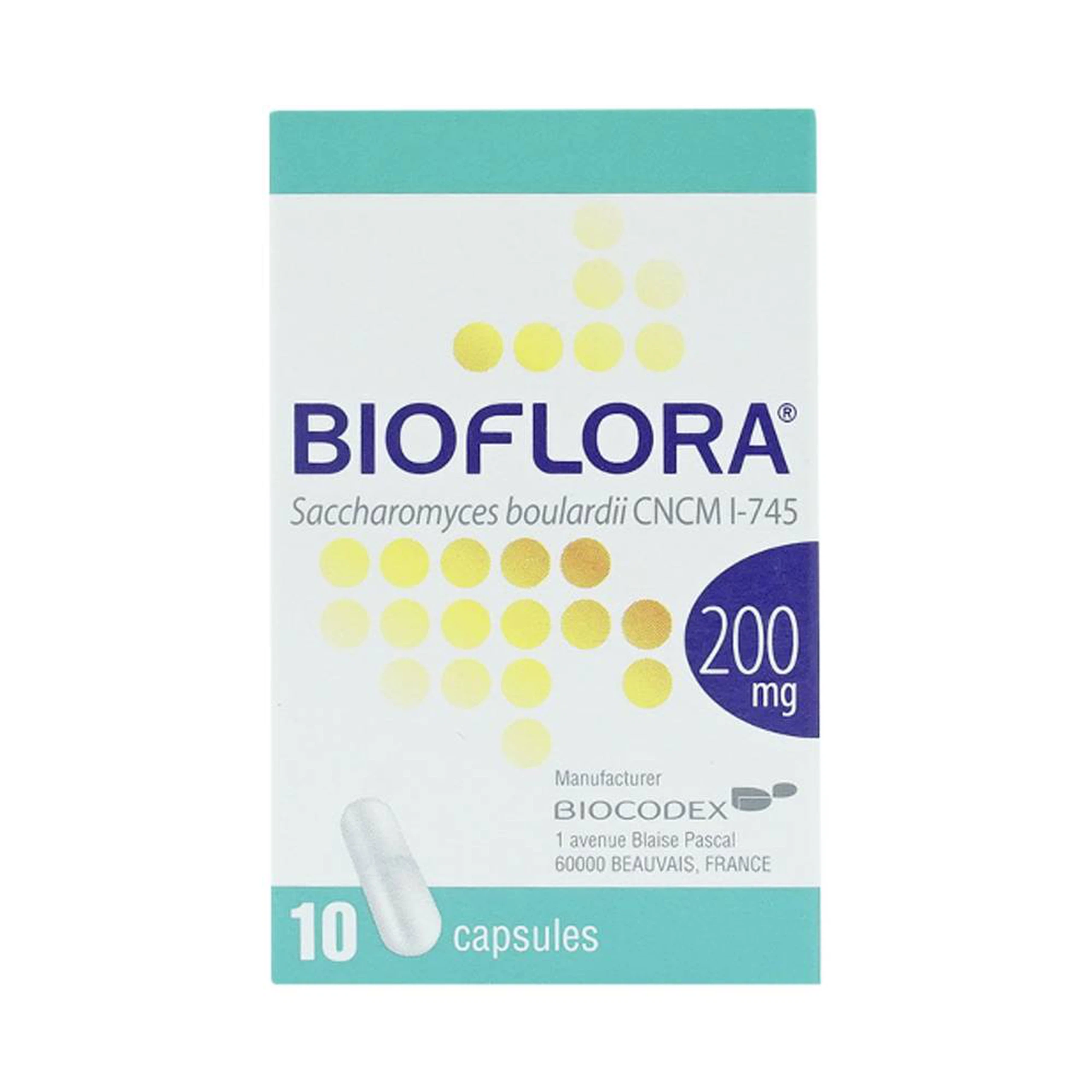 Thuốc Bioflora 200mg Biocodex điều trị tiêu chảy (10 viên)
