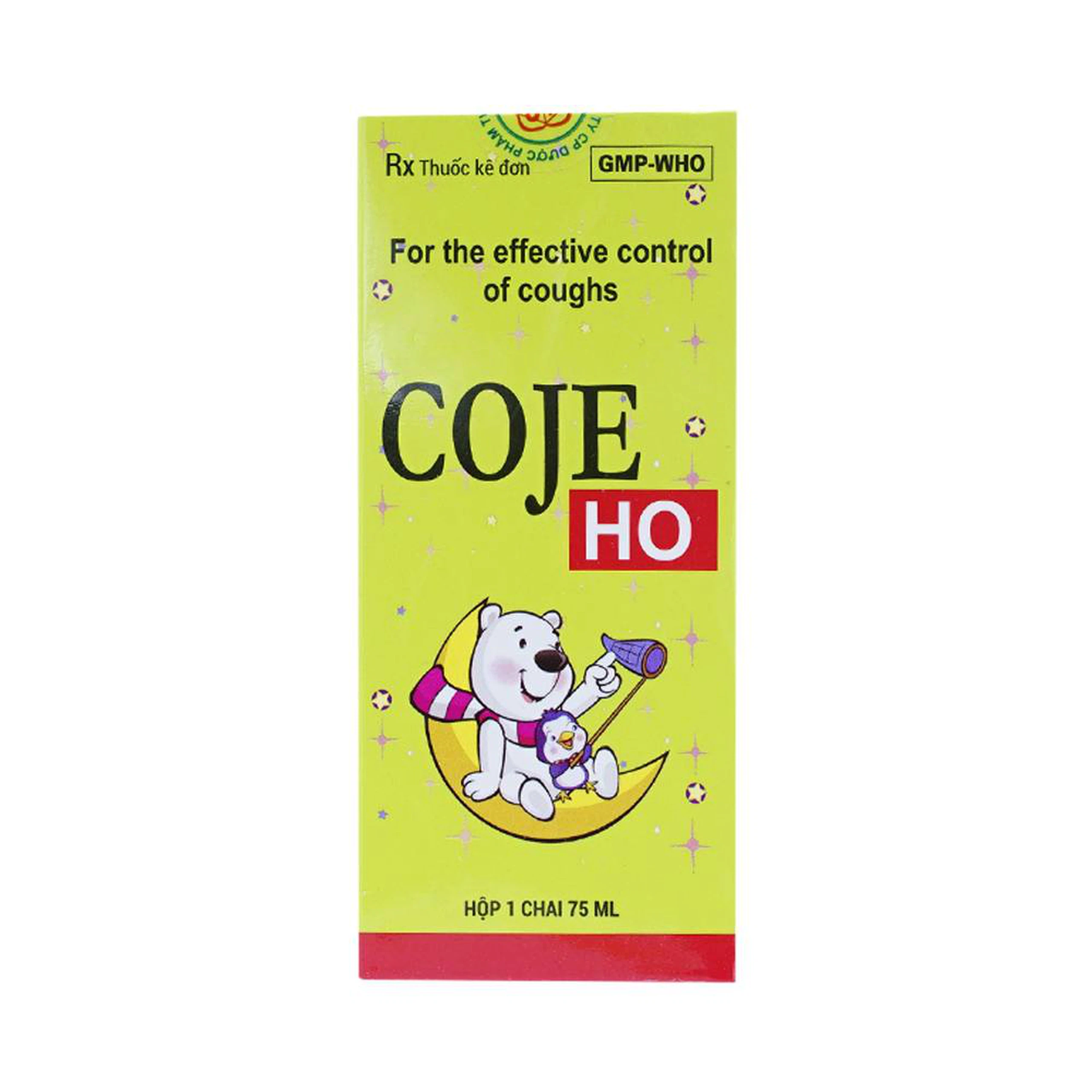 Siro Coje Ho TW3 giảm các triệu chứng ho (75ml)
