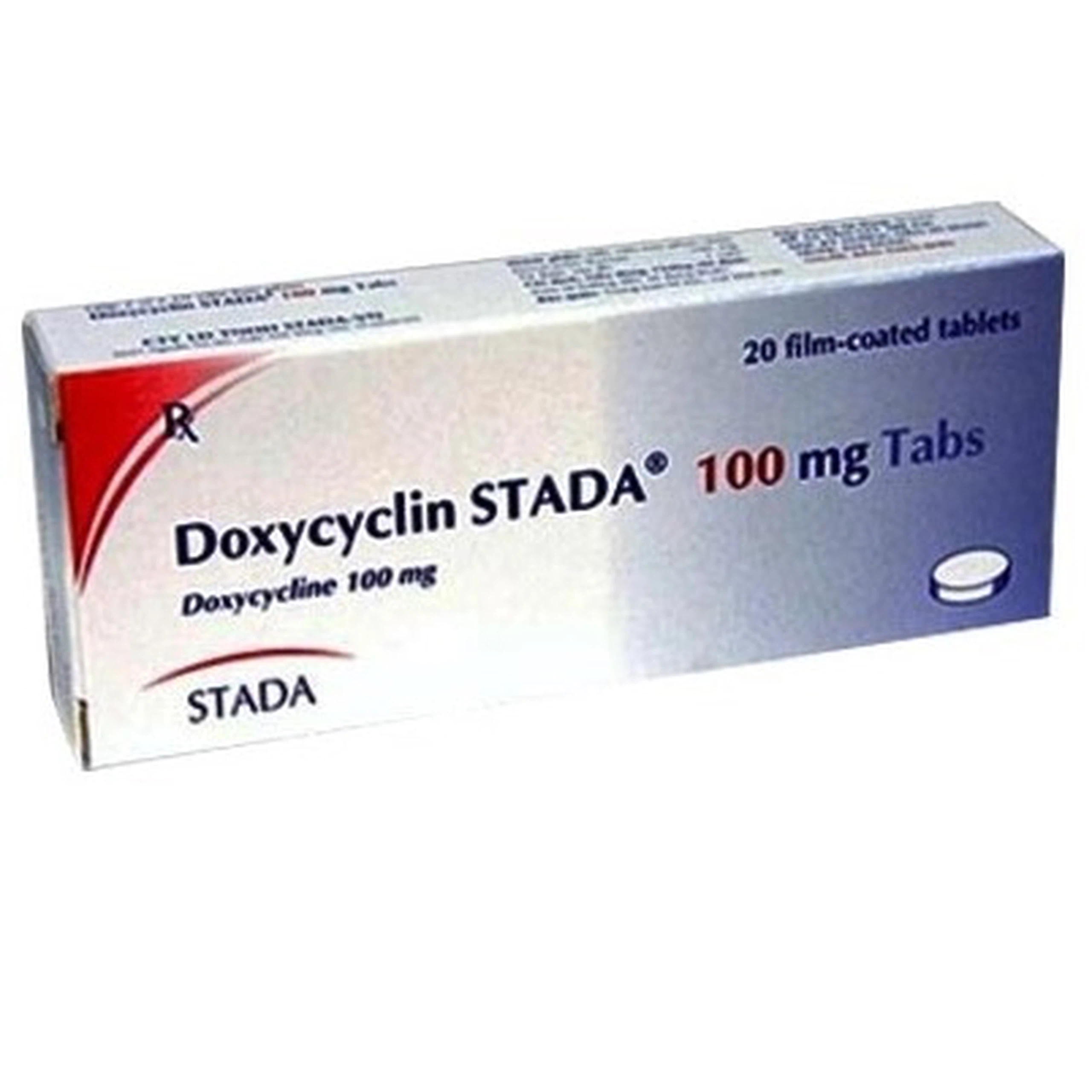 Thuốc Doxycyclin Stada 100mg điều trị nhiễm trùng (2 vỉ x 10 viên)