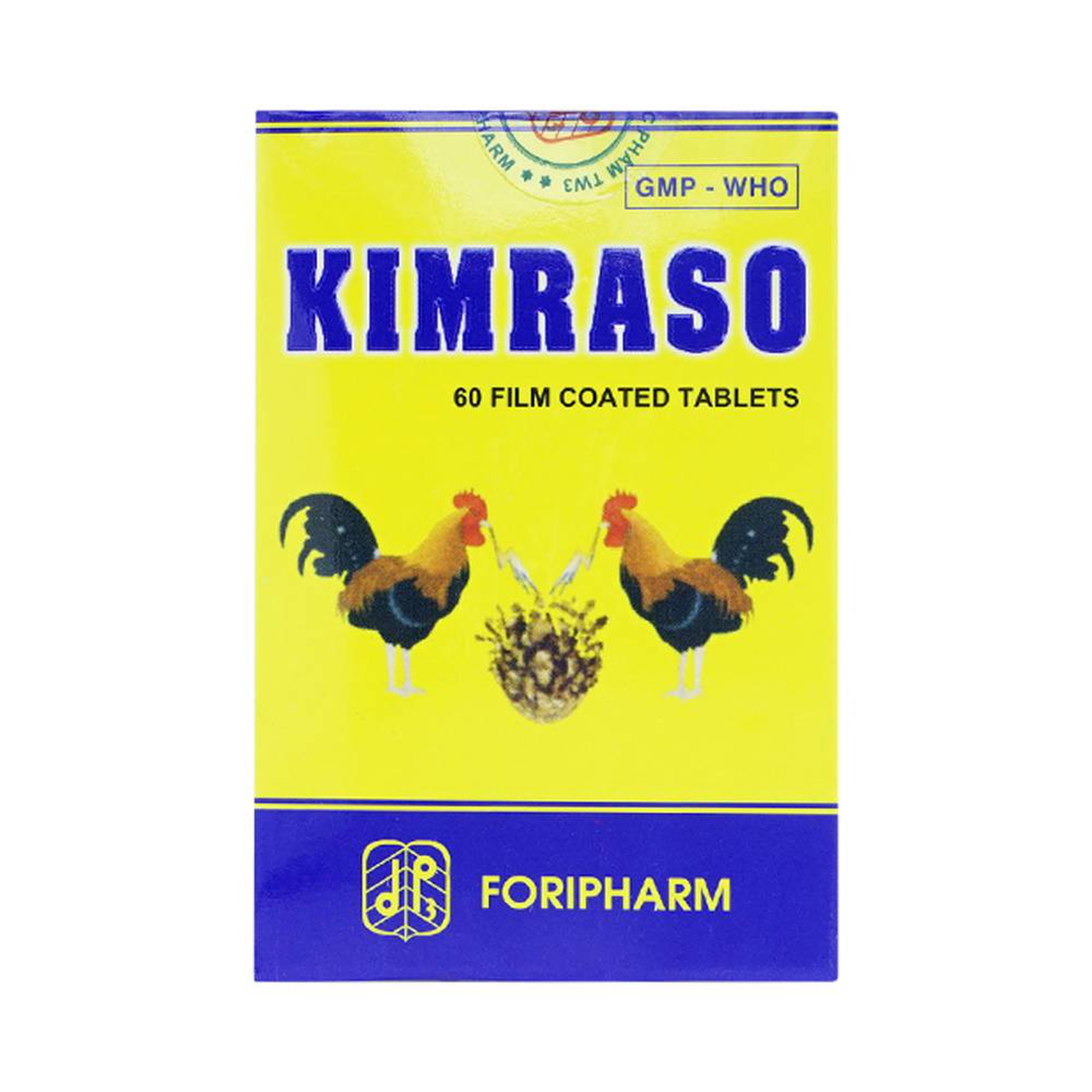 Viên nén Kimraso Forifarm điều trị sỏi thận, sỏi mật, viêm bể thận, viêm túi mật (60 viên)