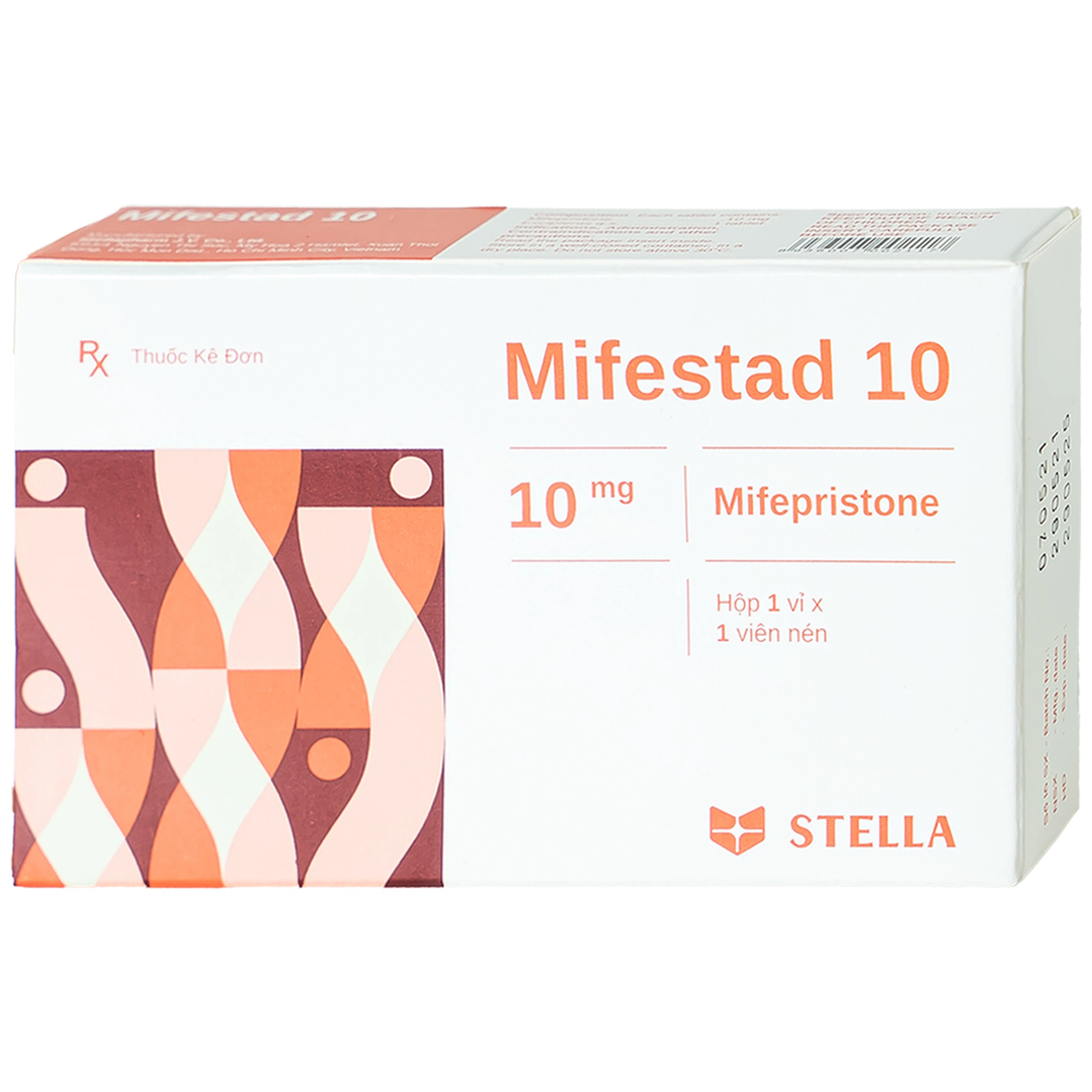 Thuốc Mifestad 10 Stella điều trị tránh thai khẩn cấp trong 120 giờ sau khi giao hợp (1 viên)