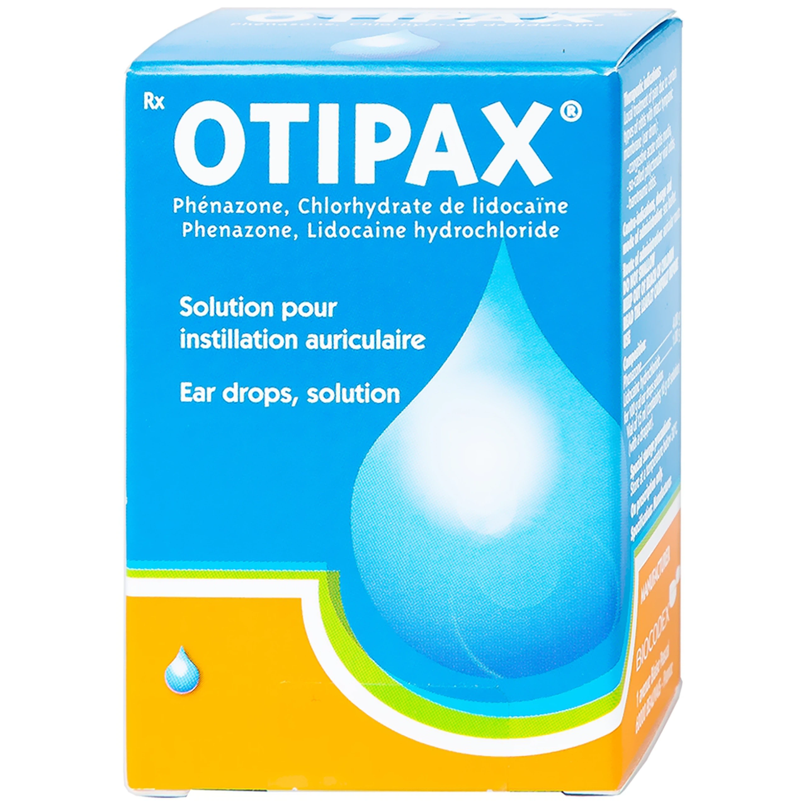 Thuốc nhỏ tai Otipax Biocodex điều trị đau do viêm tai (15ml)