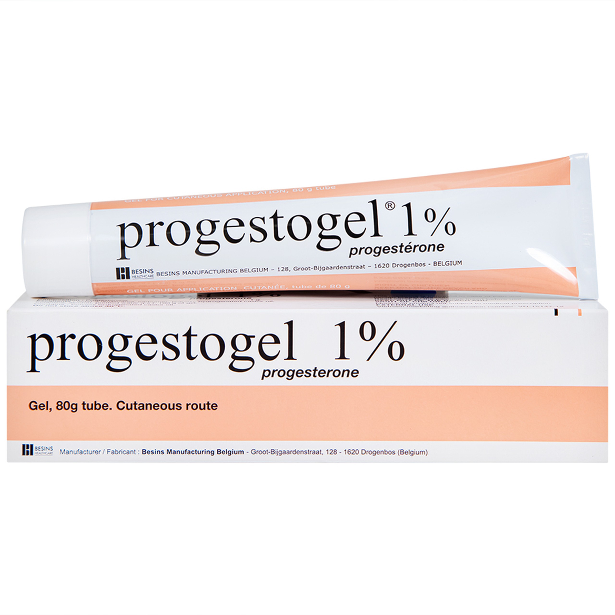 Gel Progestogel 1% Kolmar điều trị các bệnh vú lành tính (80g)