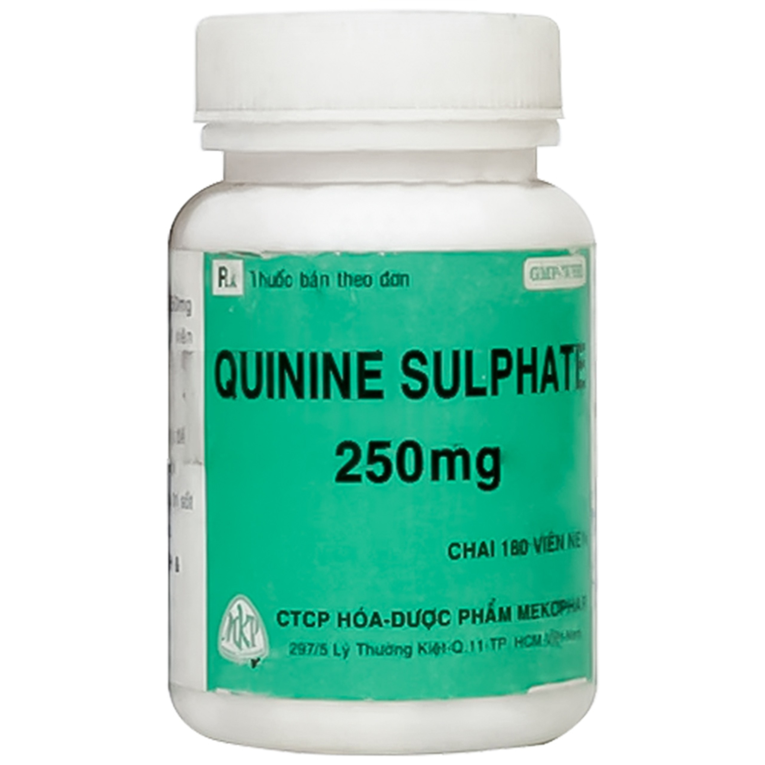 Thuốc Quinine Sulphate 250mg Mekophar điều trị sốt rét (180 viên)