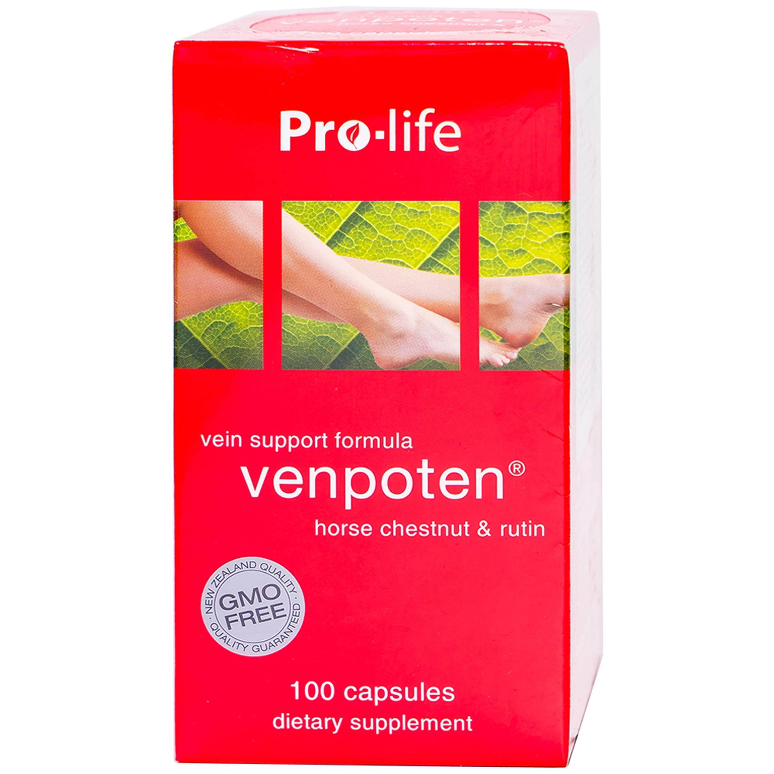 Viên uống Venpoten Pro-life hỗ trợ làm tăng trương lực tĩnh mạch (100 viên)