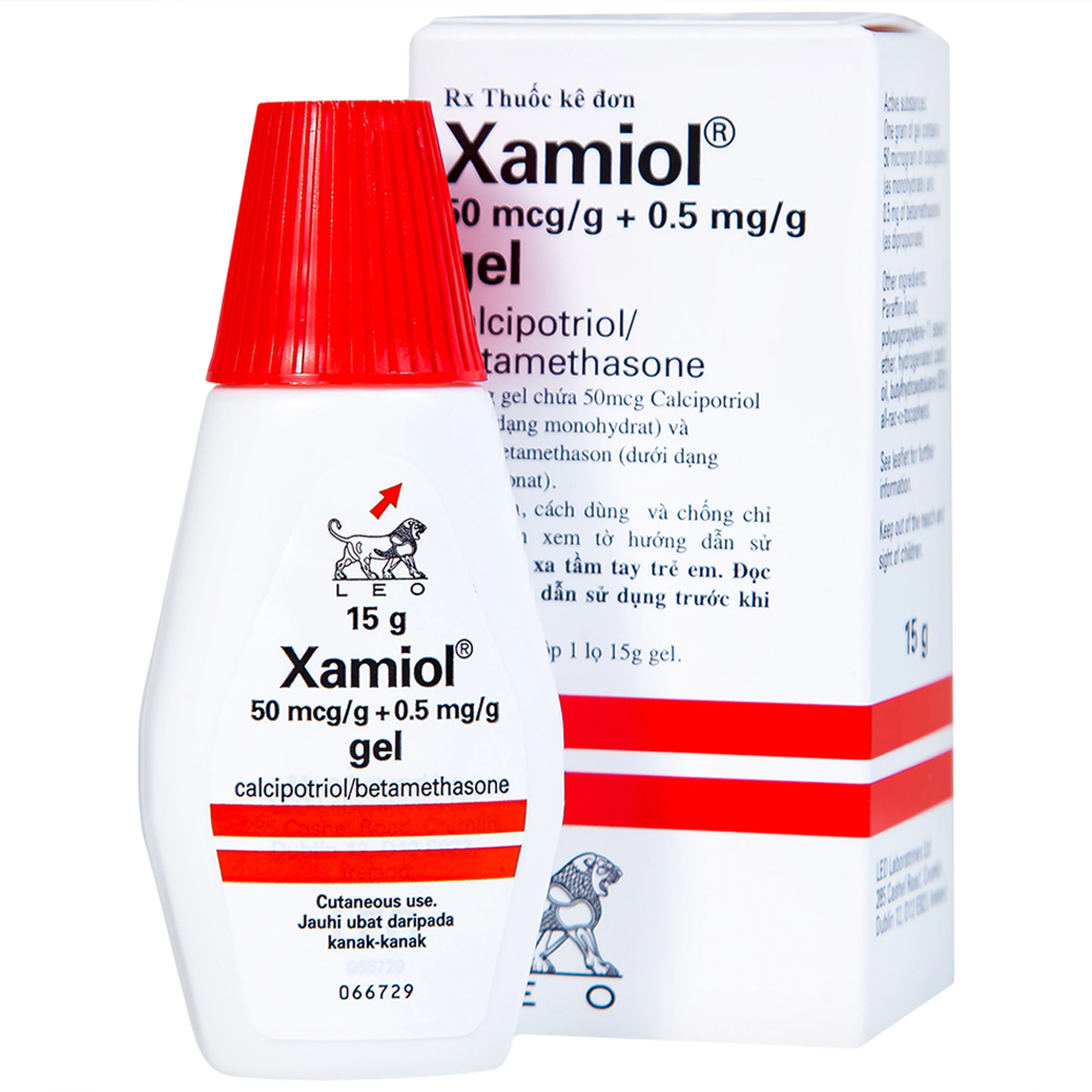 Gel Xamiol LEO điều trị tại chỗ bệnh vẩy nến da đầu (15g)