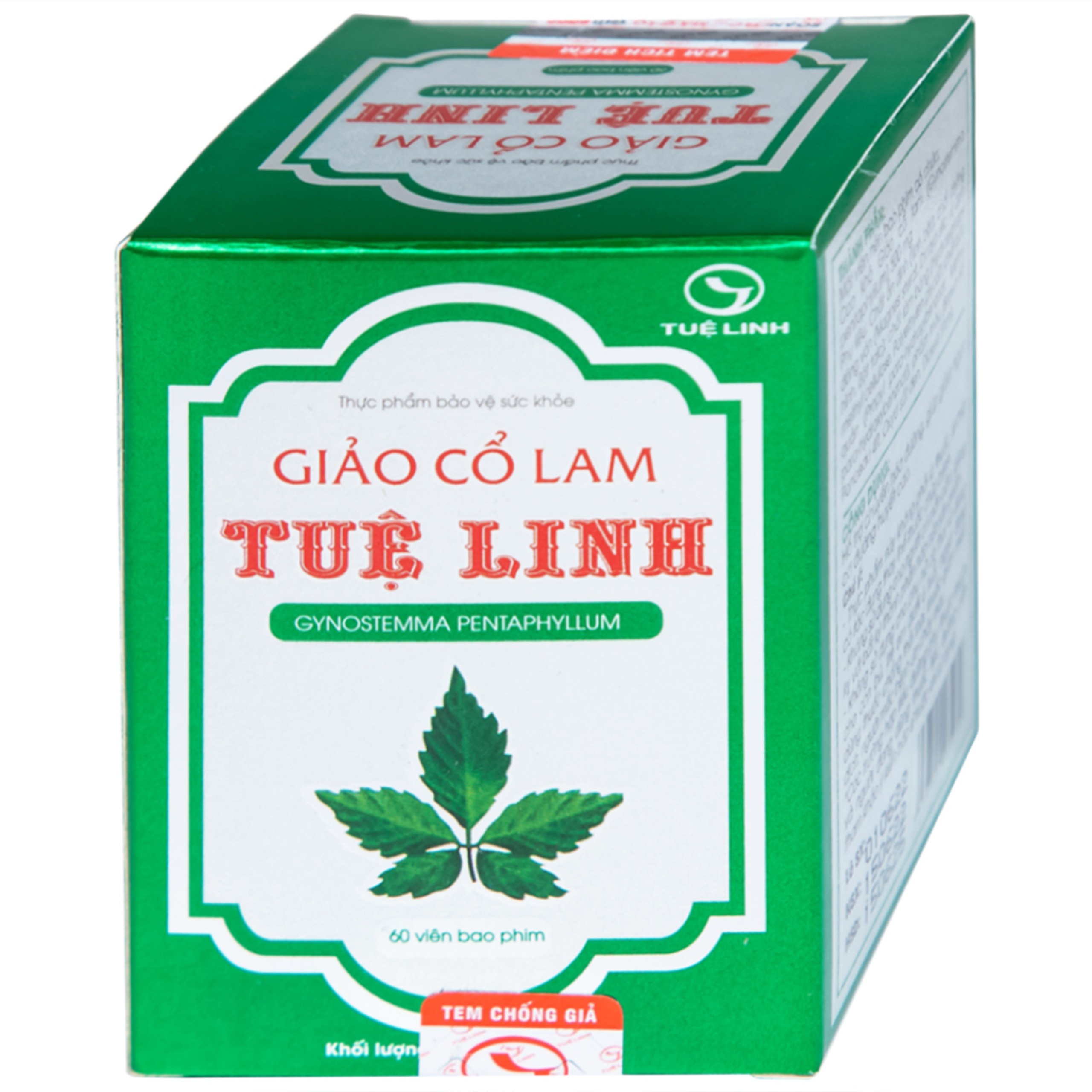 Viên uống Giảo Cổ Lam Tuệ Linh hỗ trợ chuyển hóa đường, giảm nguy cơ đường huyết cao (60 viên)
