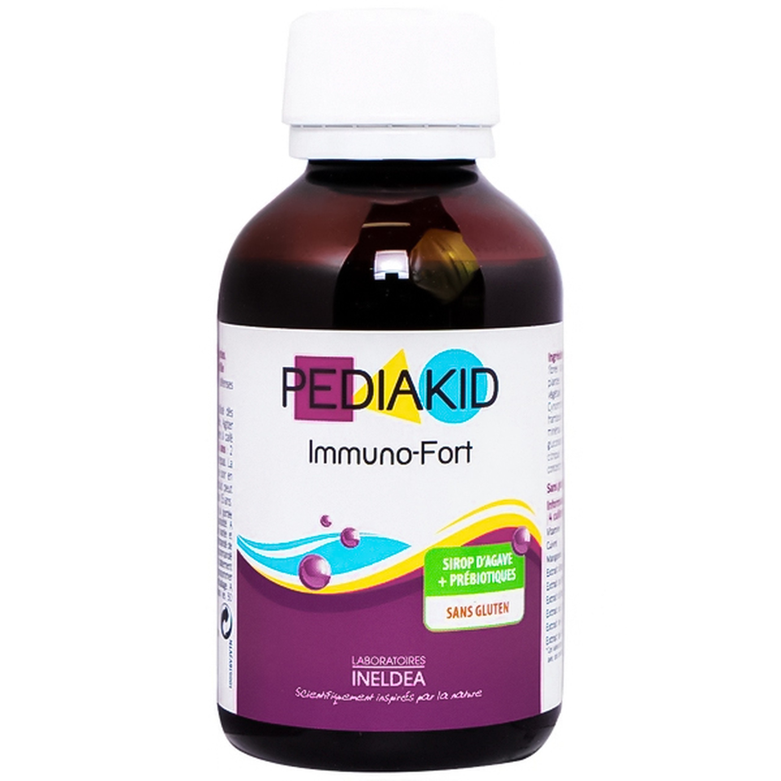 Siro Pediakid Immuno-Fort hỗ trợ tăng đề kháng, giúp bảo vệ sức khỏe (125ml)