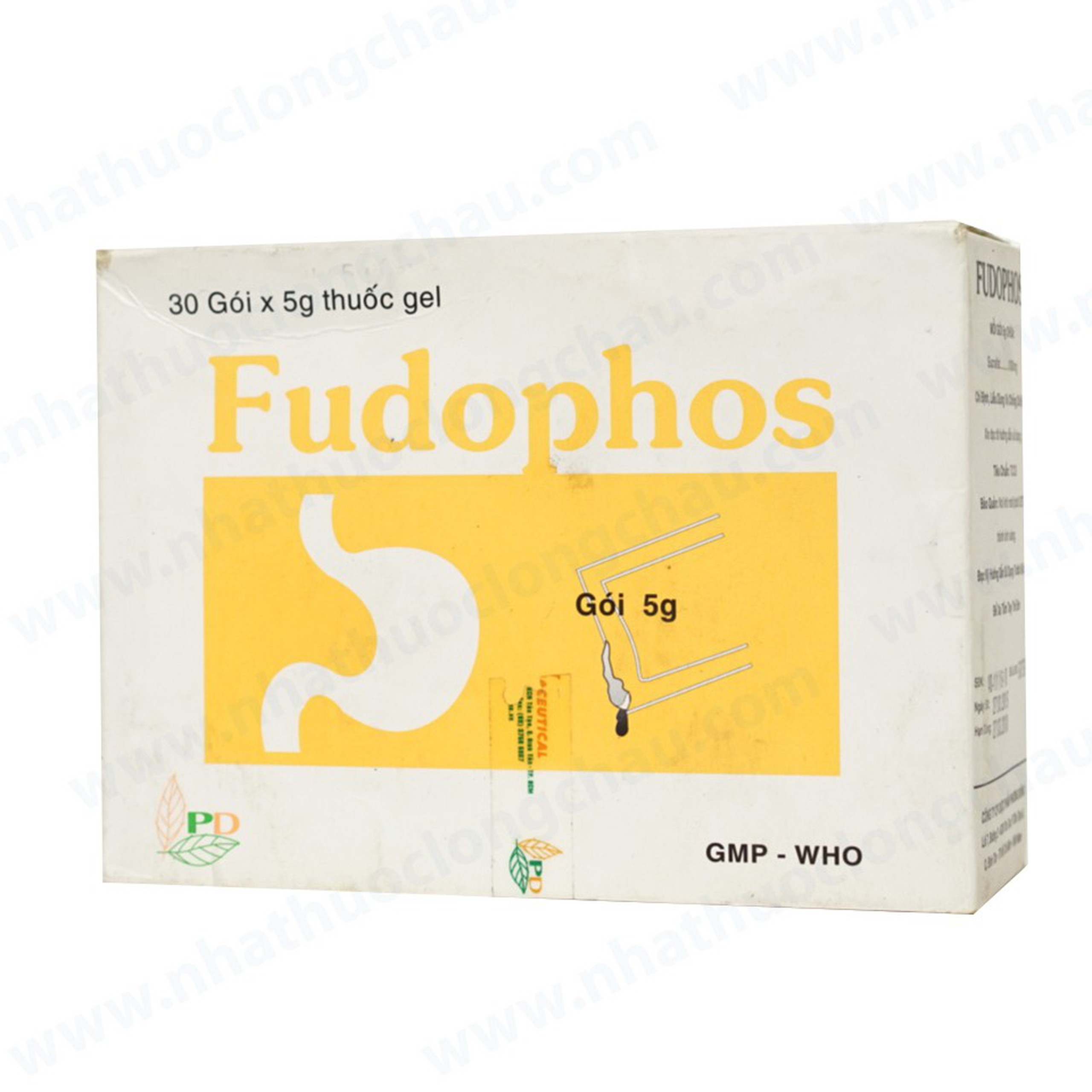 Hỗn dịch uống Fudophos Phương Đông điều trị loét dạ dày tá tràng (30 gói x 5g)