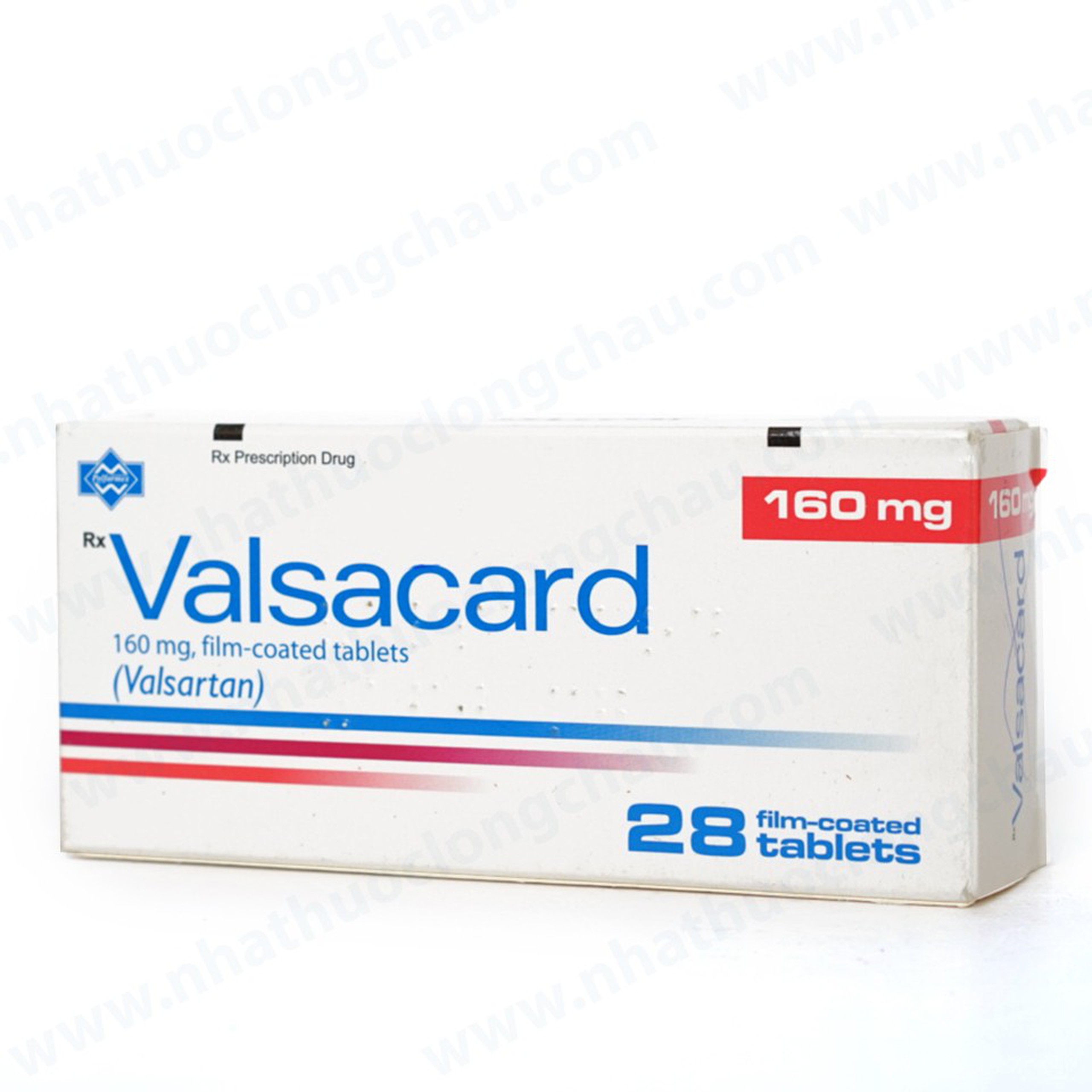 Thuốc Valsacard 160mg Polfarmex điều trị tăng huyết áp, suy tim (4 vỉ x 7 viên)