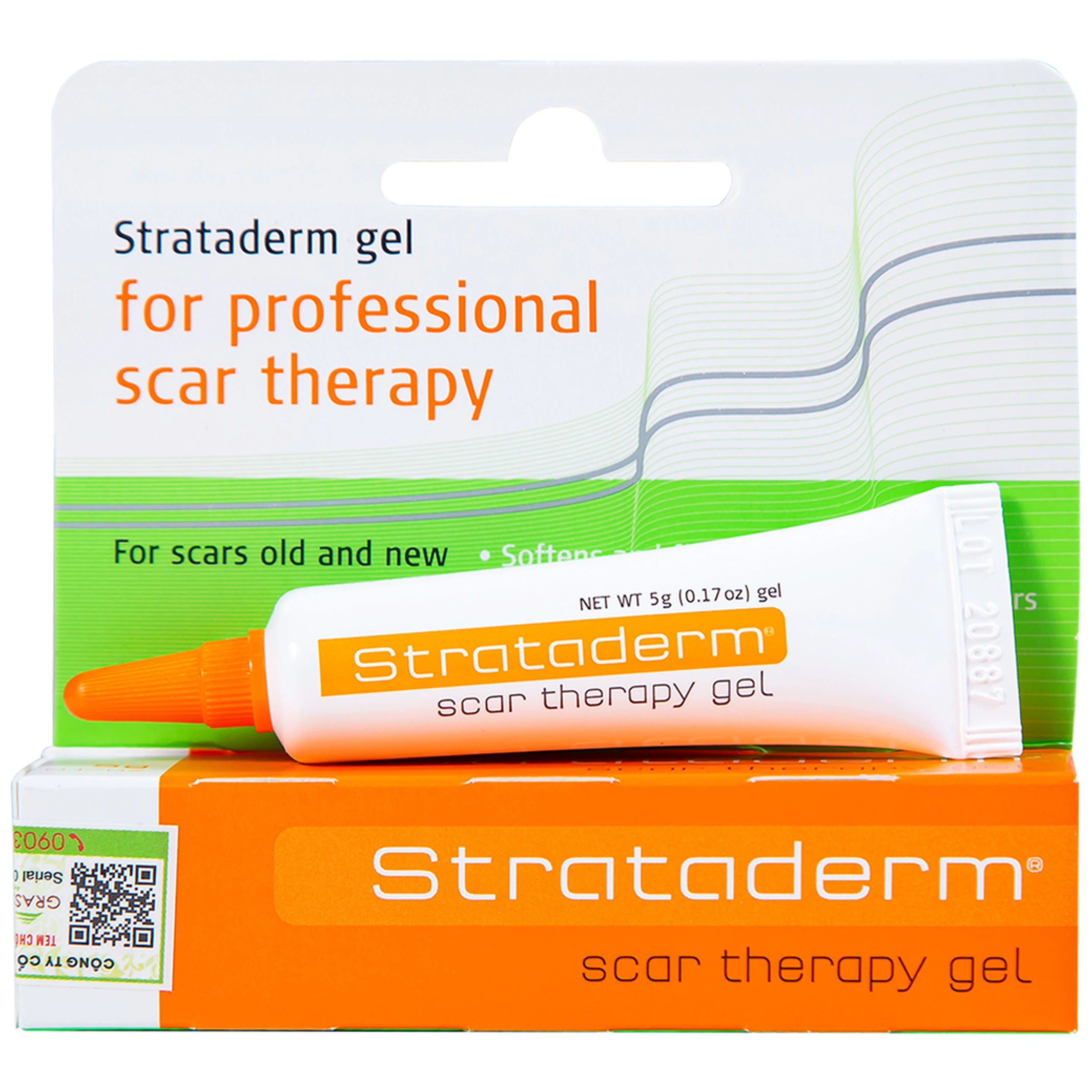 Gel Strataderm hỗ trợ điều trị sẹo lồi, sẹo xấu, sẹo lâu năm (5g)