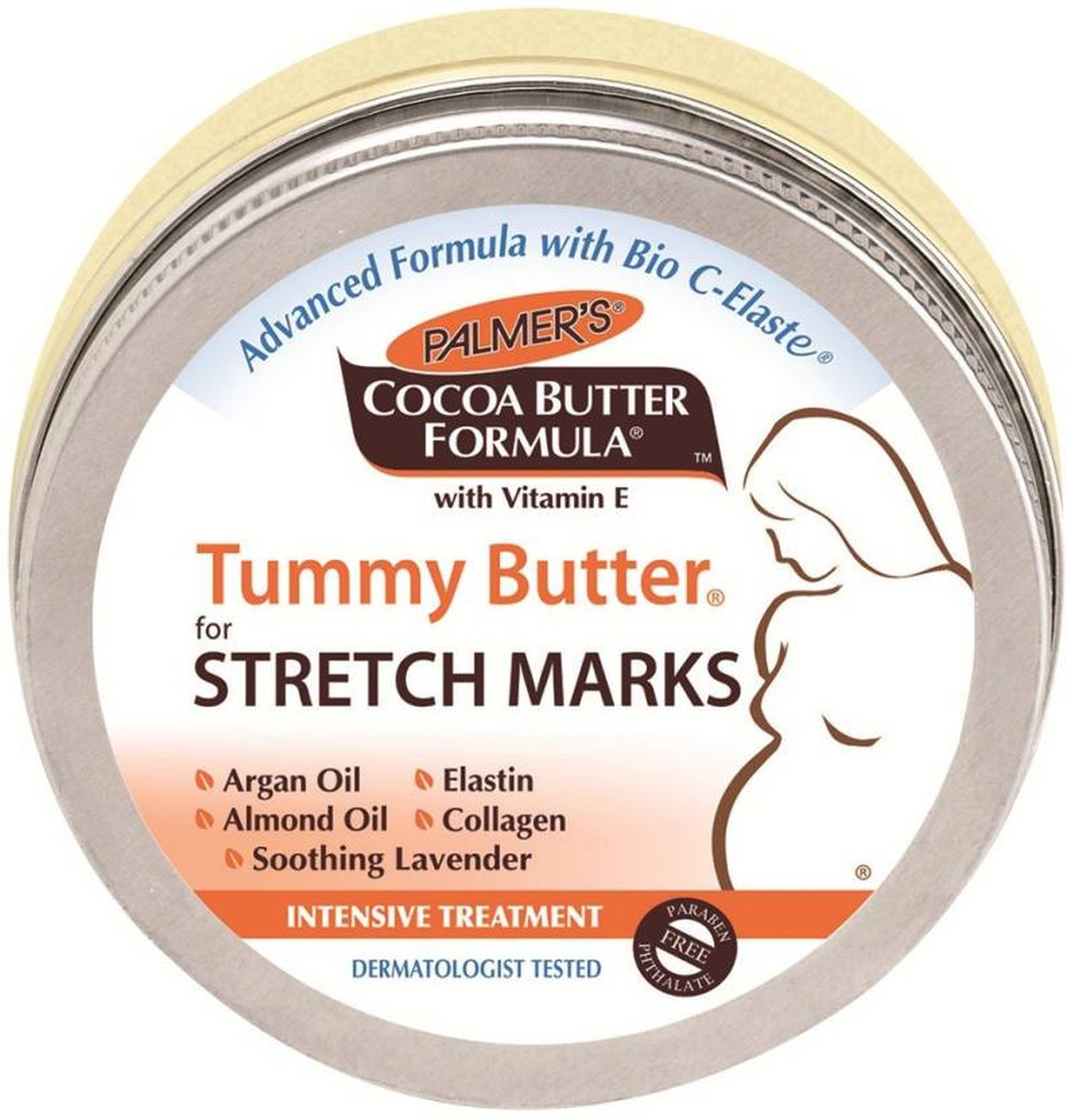 Bơ đậm đặc Palmer's Cocoa Butter Formula Tummy Butter ngăn ngừa, giảm rạn da (125g)