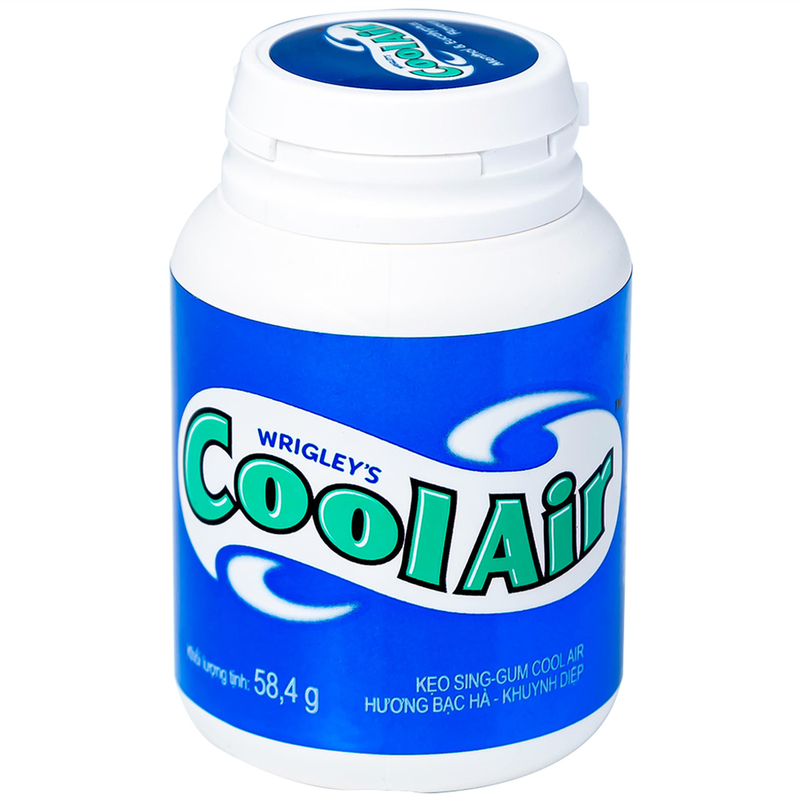 Kẹo sing-gum Cool Air hương Bạc Hà Khuynh Diệp thông cổ, mát họng (58.4g)