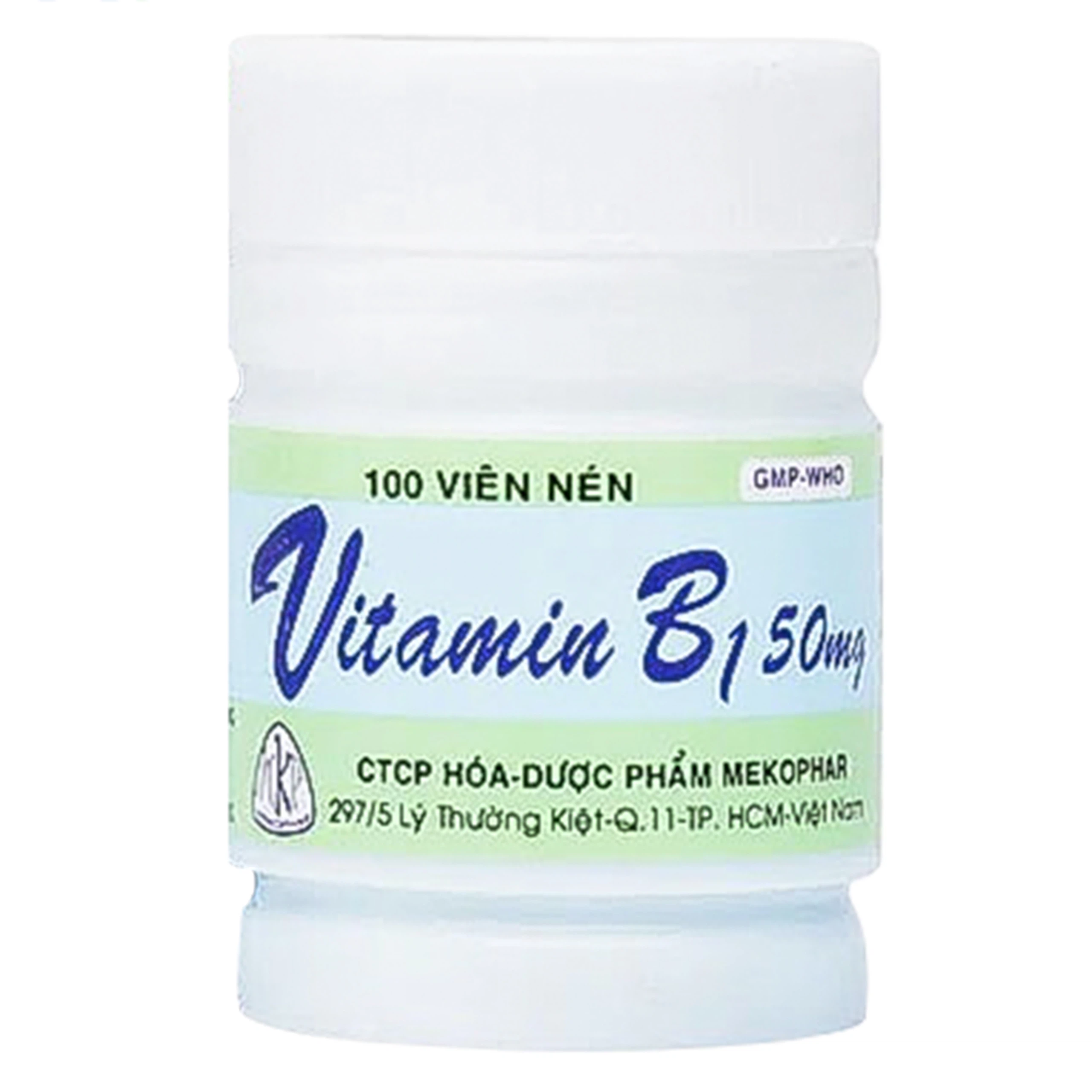 Thuốc Vitamin B1 50mg Mekophar điều trị thiếu Vitamin B (100 viên)